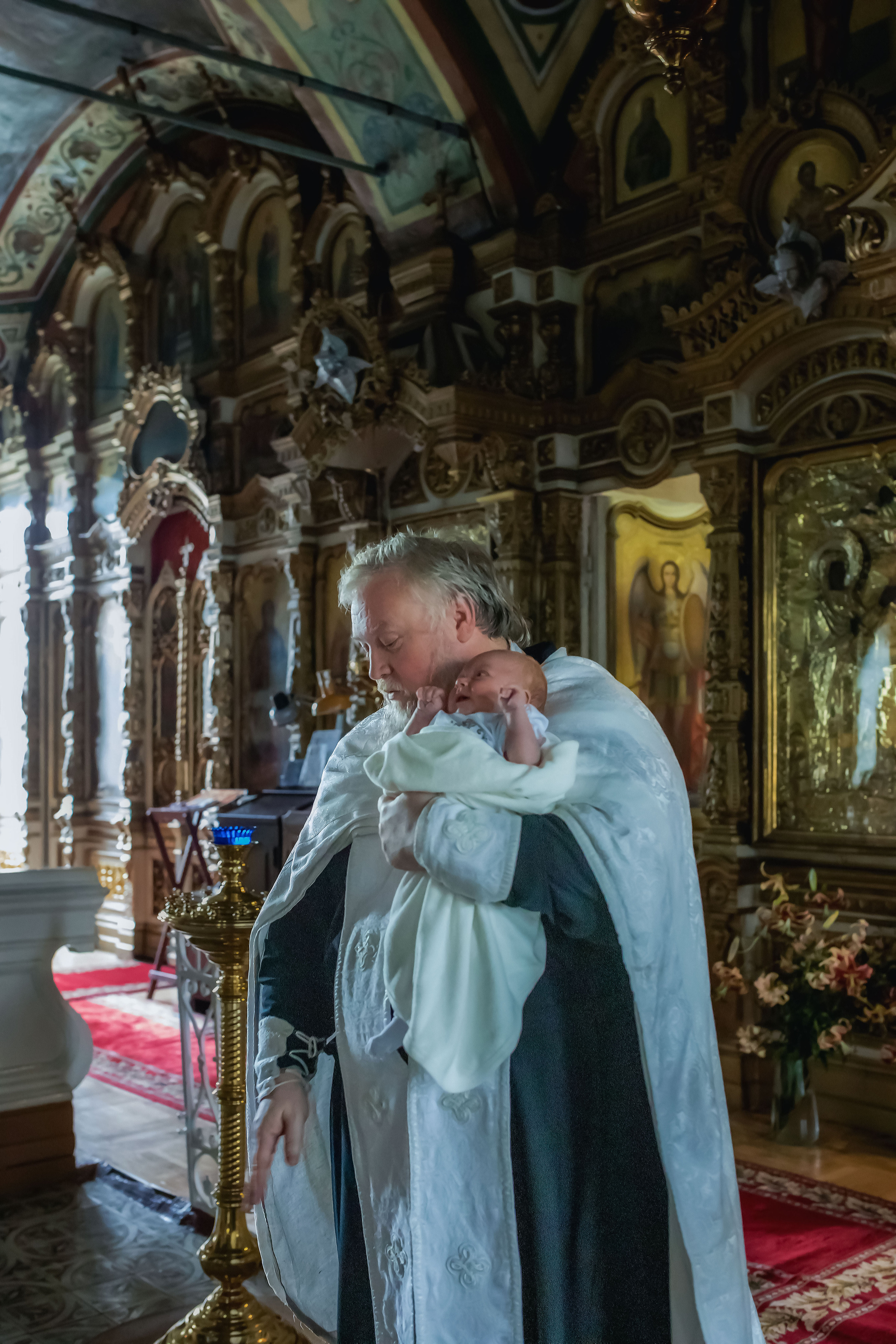 Крестины Александра. Арт- фотограф Москва