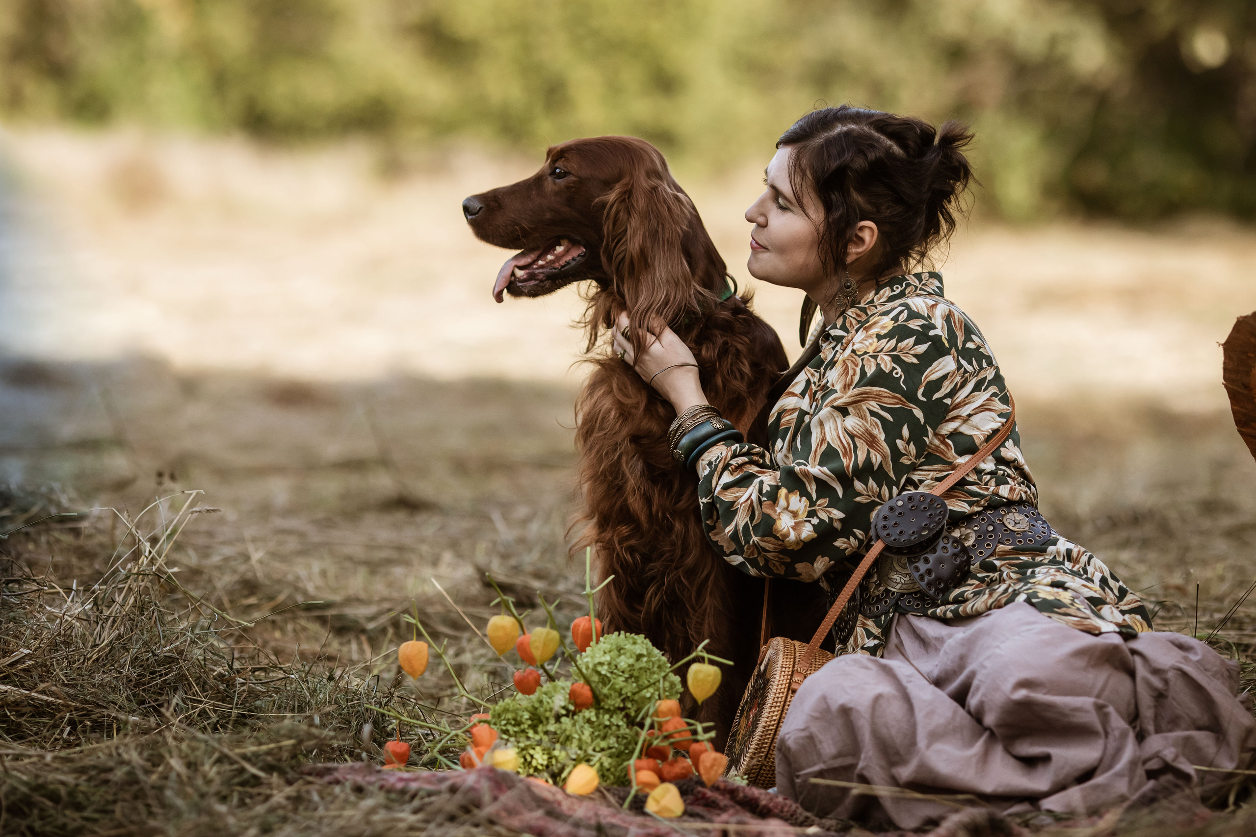 Стиль бохо. Съемка в Орехово. 17.09.23. Арт- фотограф Москва