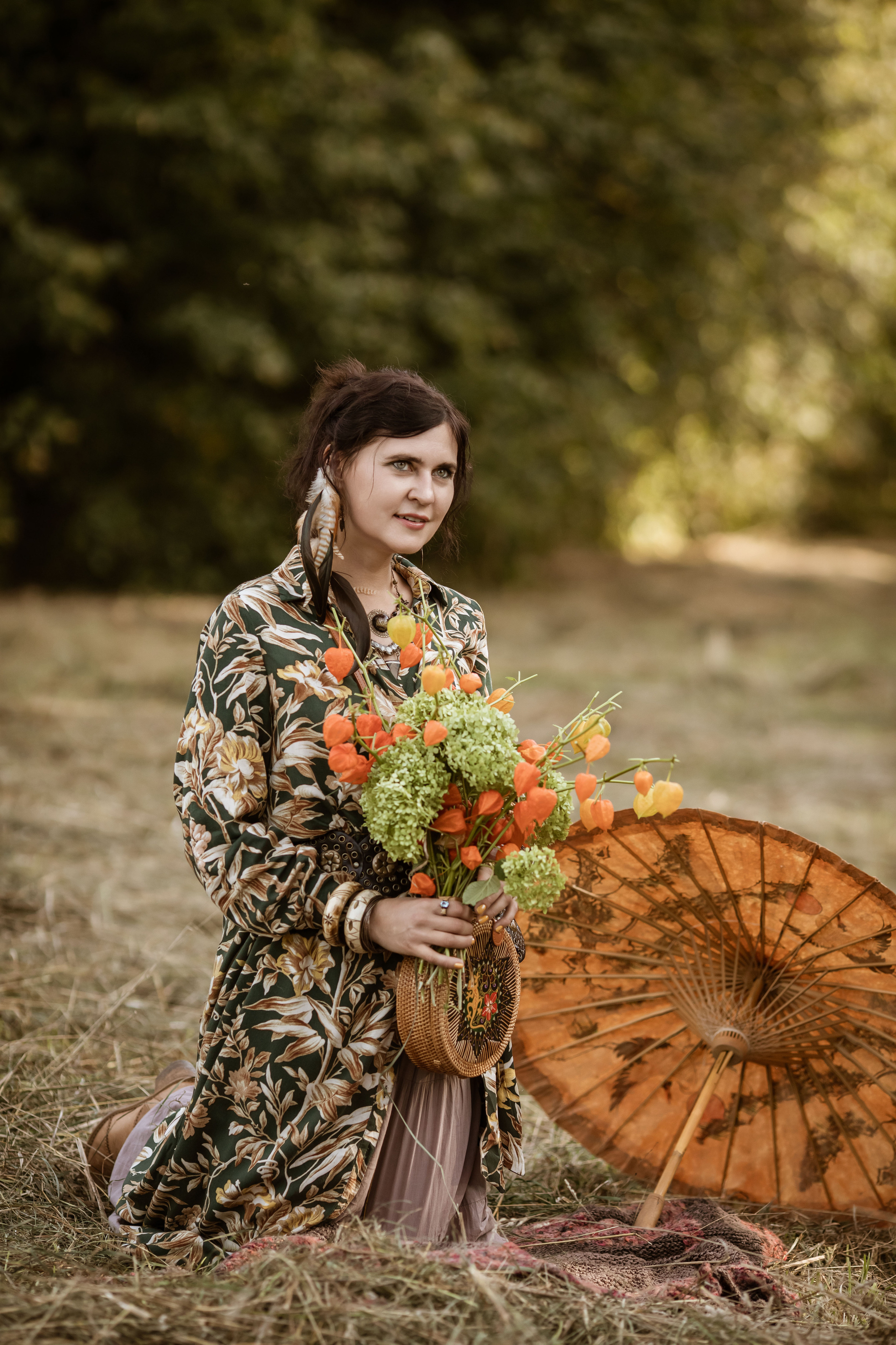 Стиль бохо. Съемка в Орехово. 17.09.23. Арт- фотограф Москва