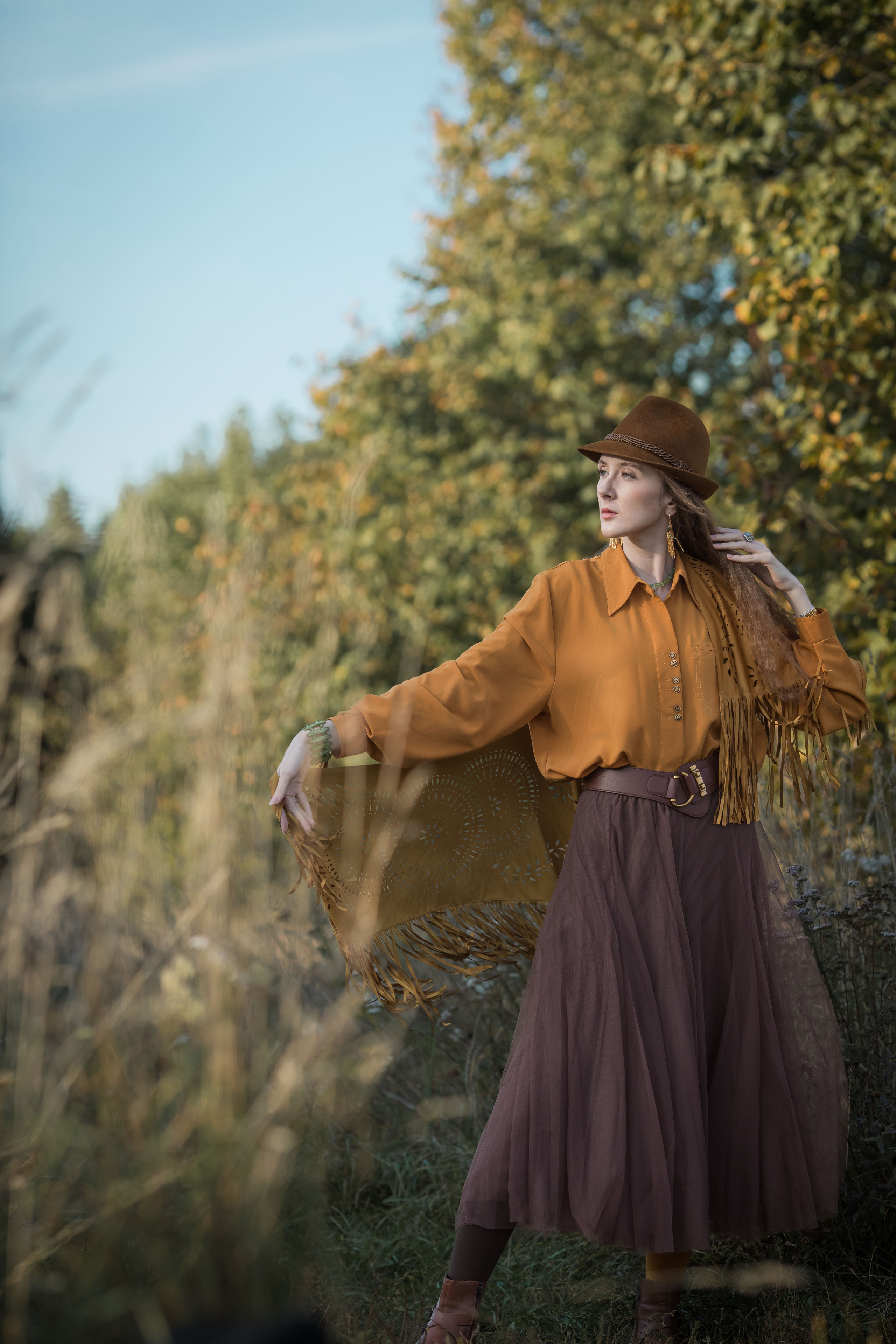 Стиль бохо. Съемка в Орехово. 17.09.23. Арт- фотограф Москва