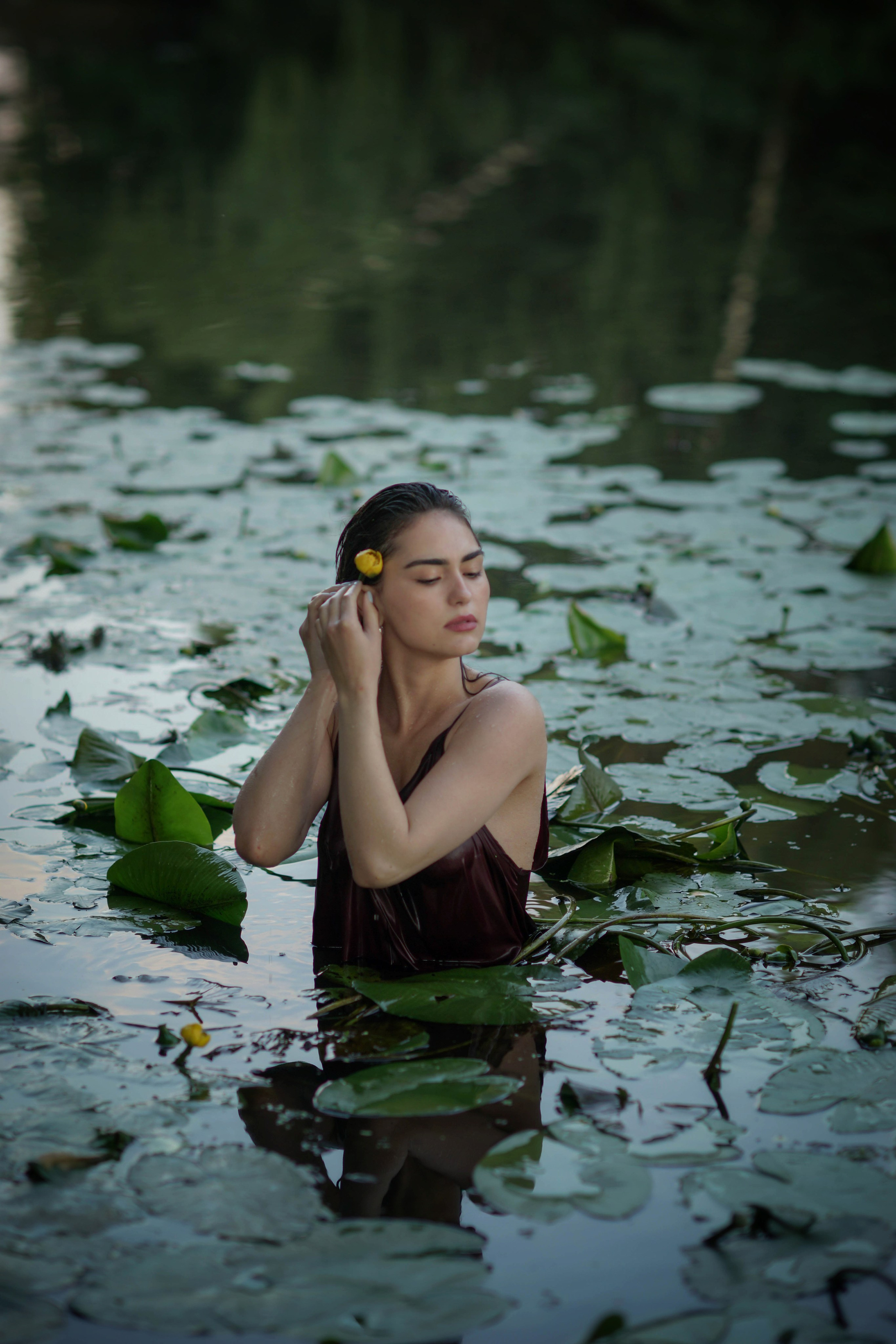 В реке. Семейный и детский фотограф Троицк Москва