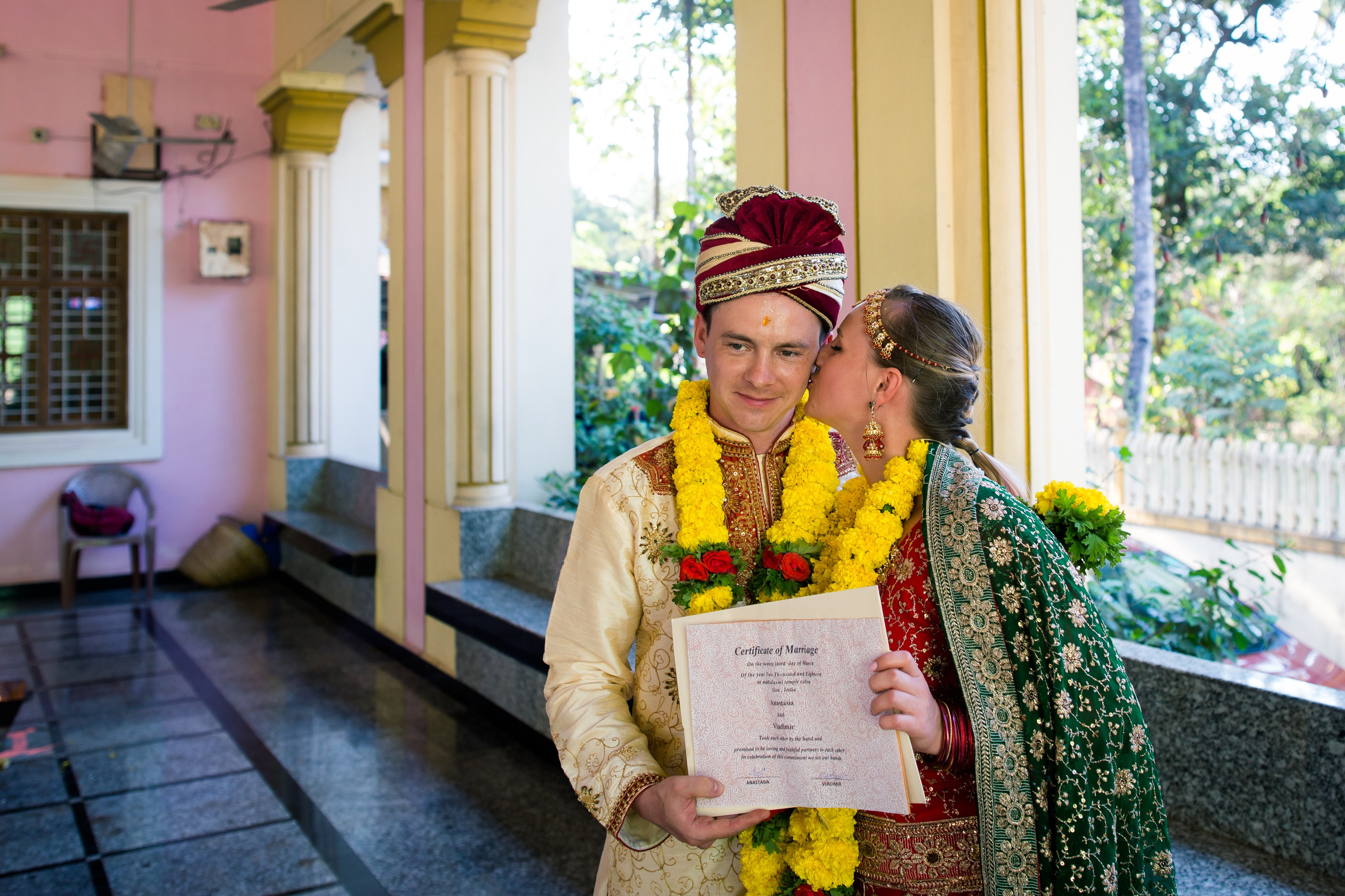 Церемония в индийском храме