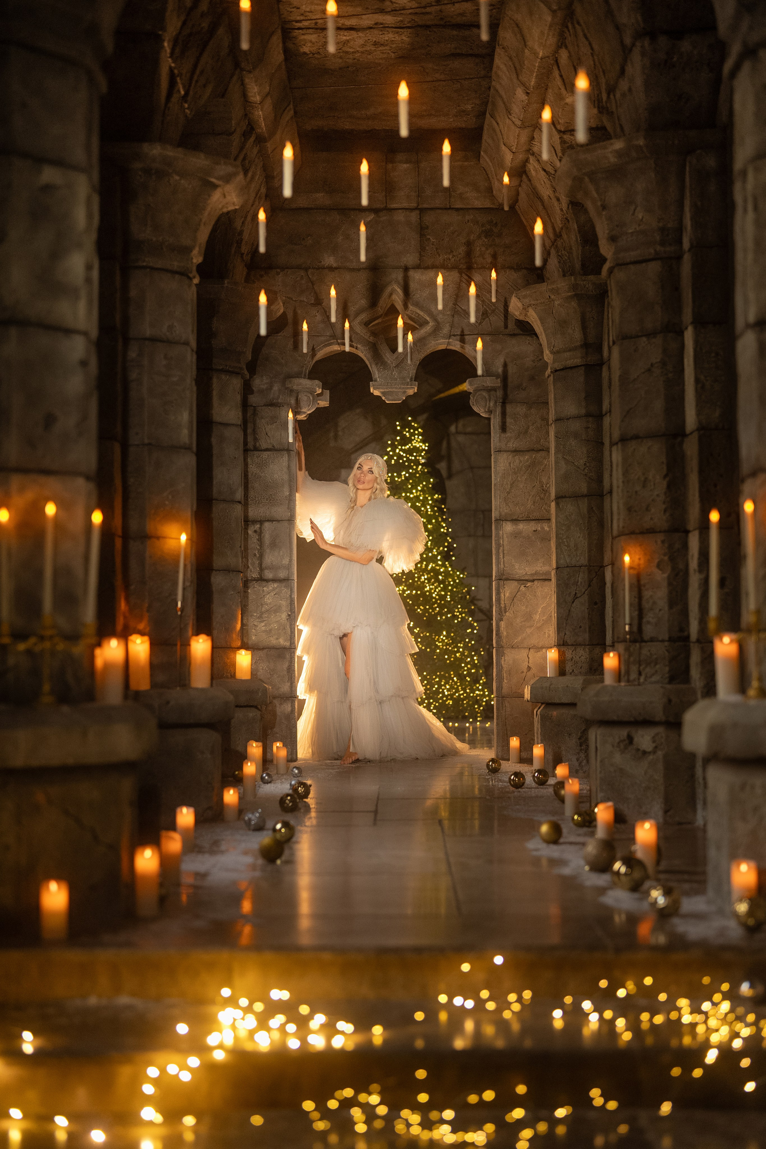 Новогодняя фотосессия в Замке Гарибальди. Фотограф Батурин Денис — Фотосессия в Замке Гарибальди