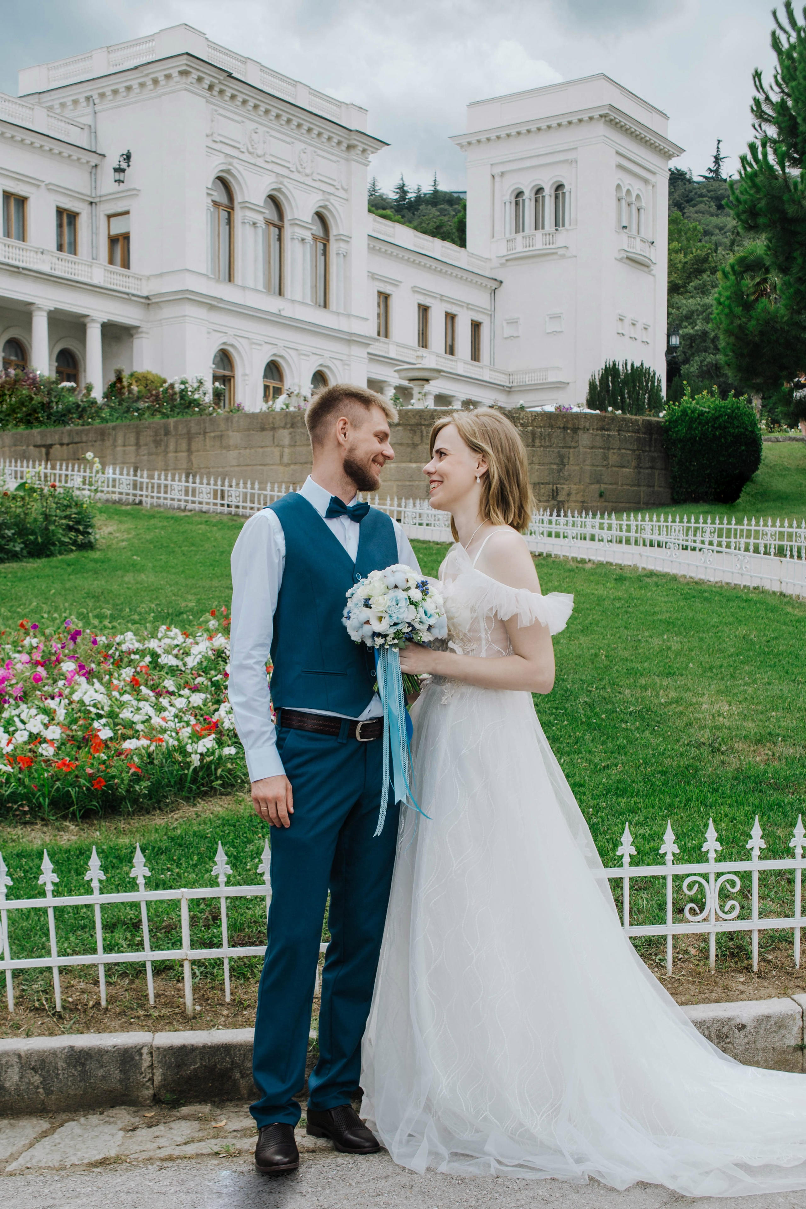 Валентина & Николай. Свадебная съемка в Ливадийском дворце. Свадебный и контент фотограф в Севастополе и Крыму Марина Данилова