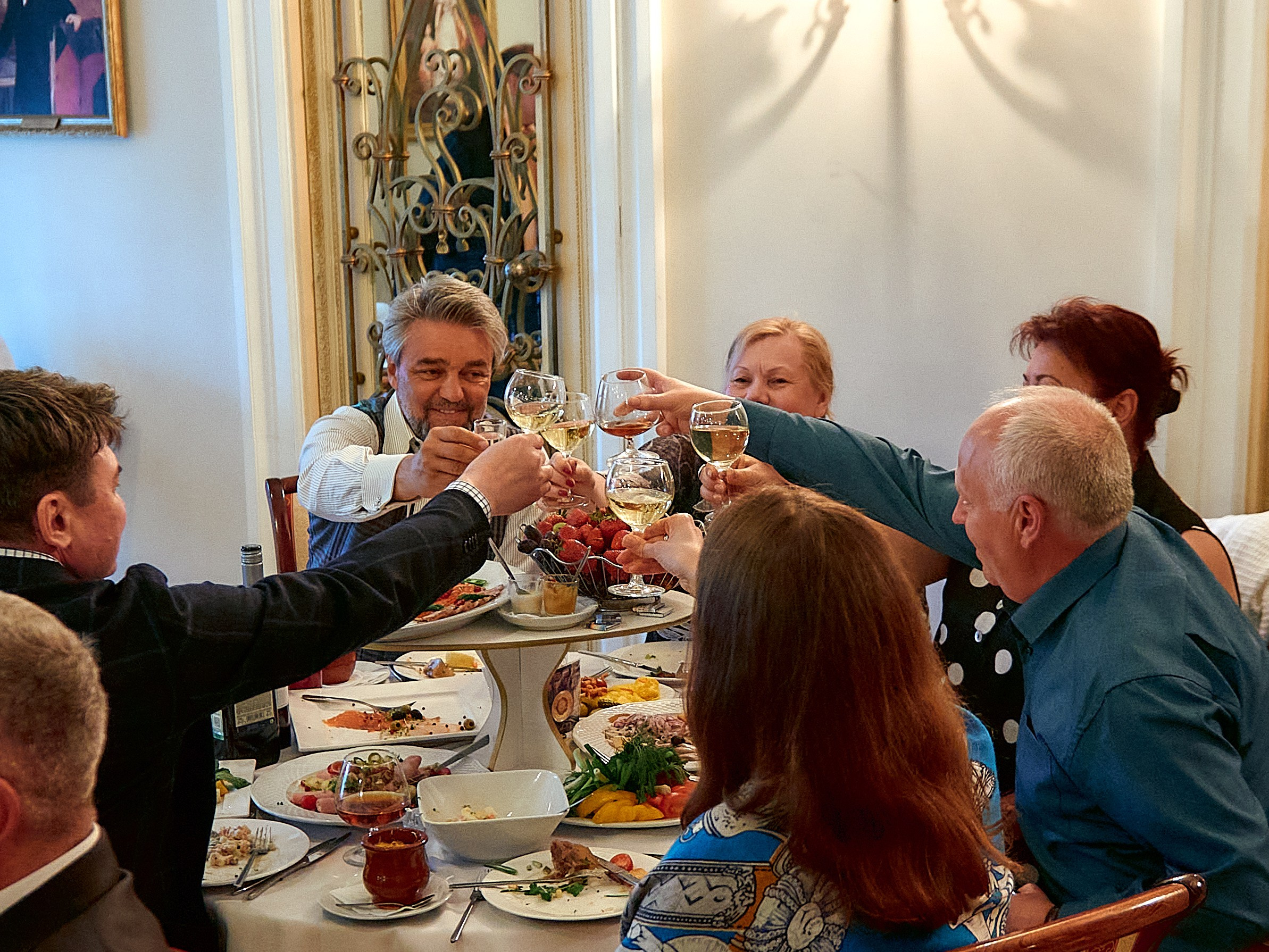 Юбилей Алексея в «Особняке Брюллова». Свадебный фотограф в Санкт-Петербурге Славин Денис