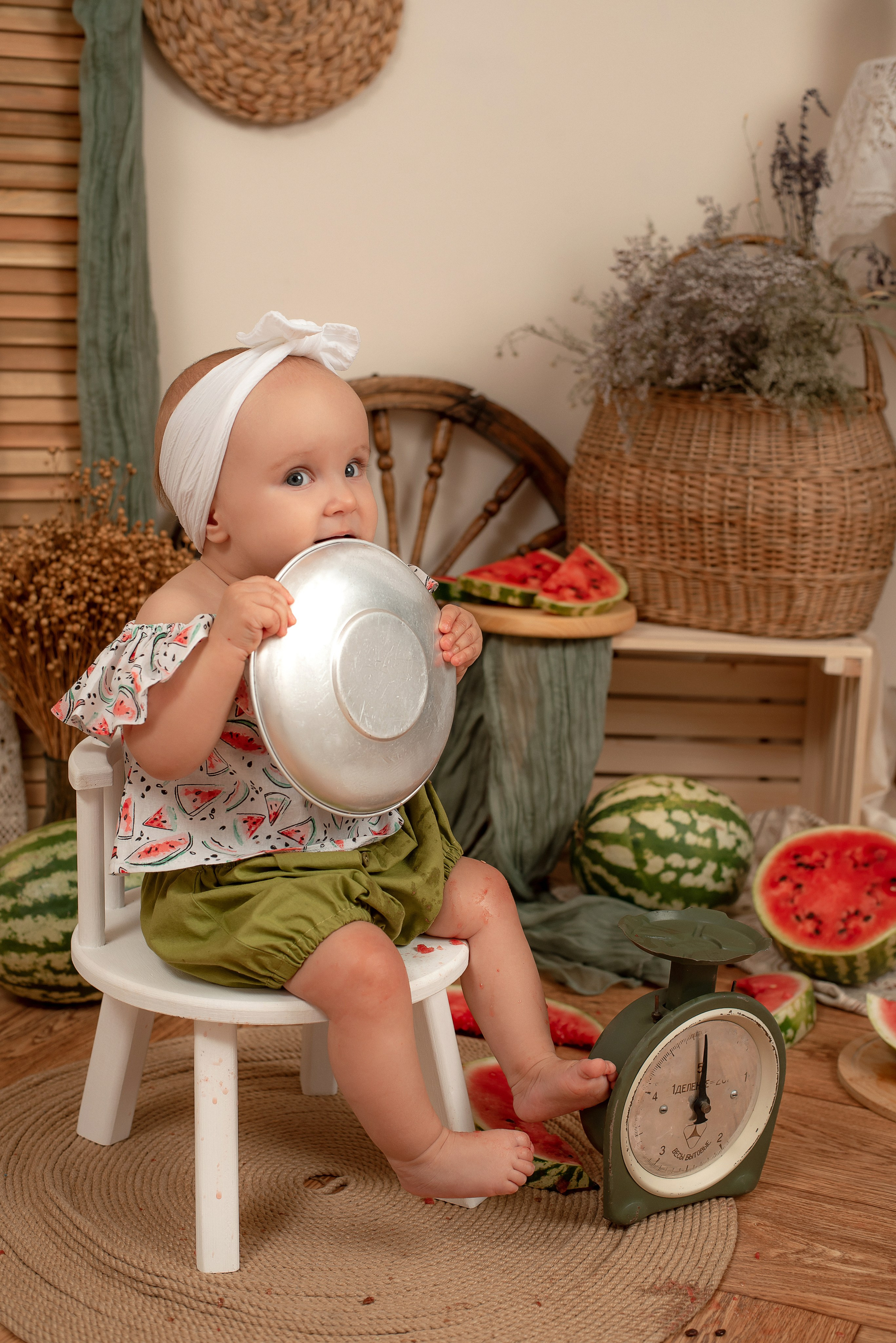 Арбузная фотосессия с Лизой и Софией. Семейный и детский фотограф Наталья Горда