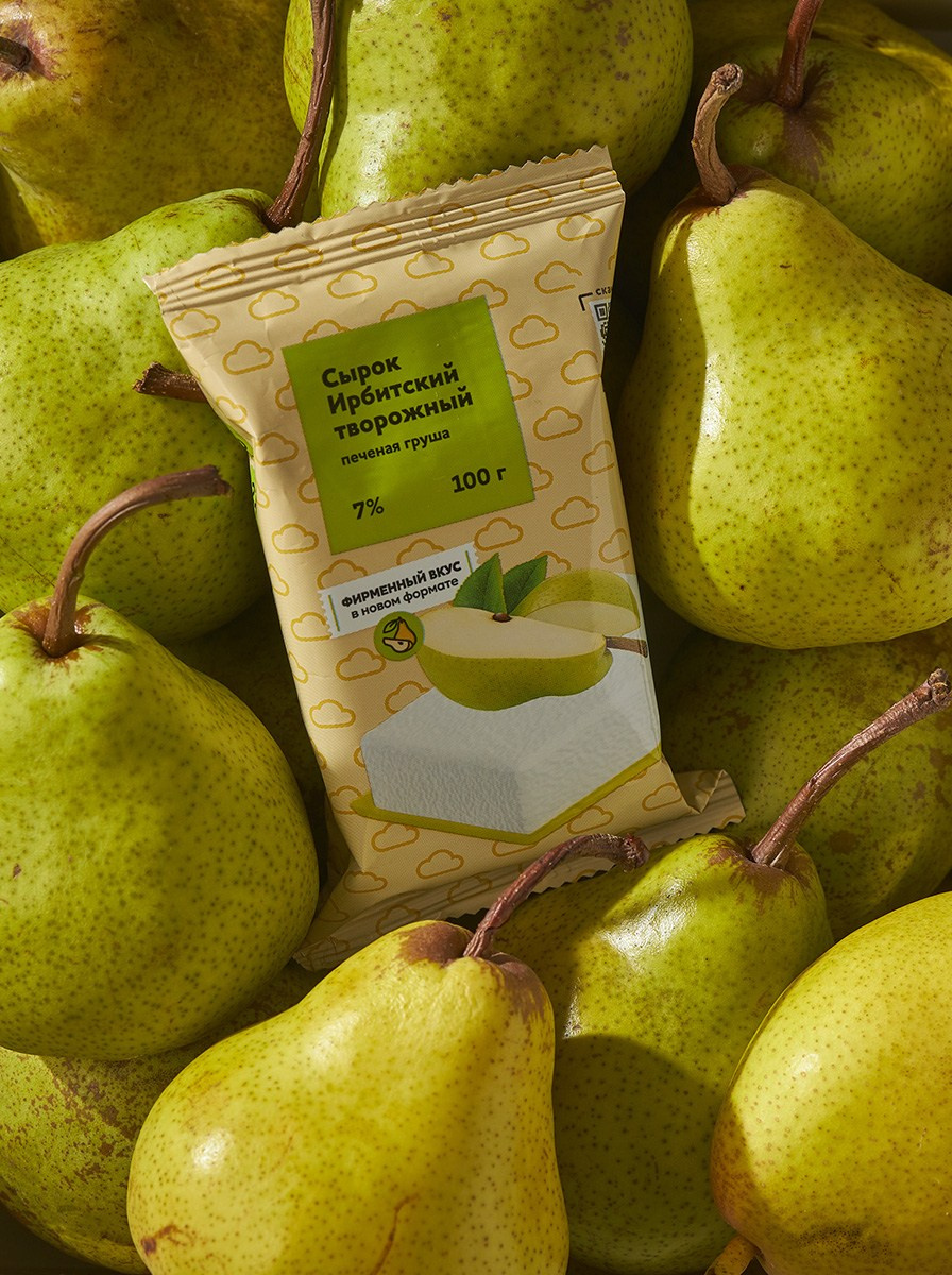 Сырки \ Ирбитский Молочный Завод. Предметная и рекламная фотография