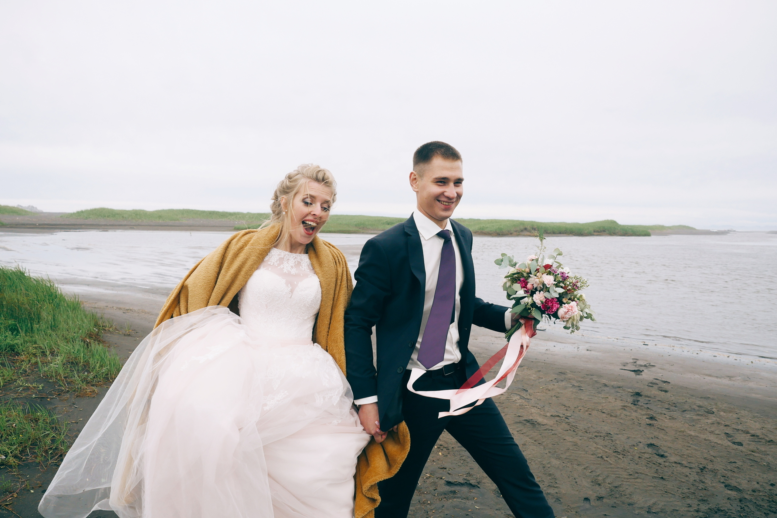 Настя и Данил. Свадебное фото и видео на Камчатке. Туристические маршруты