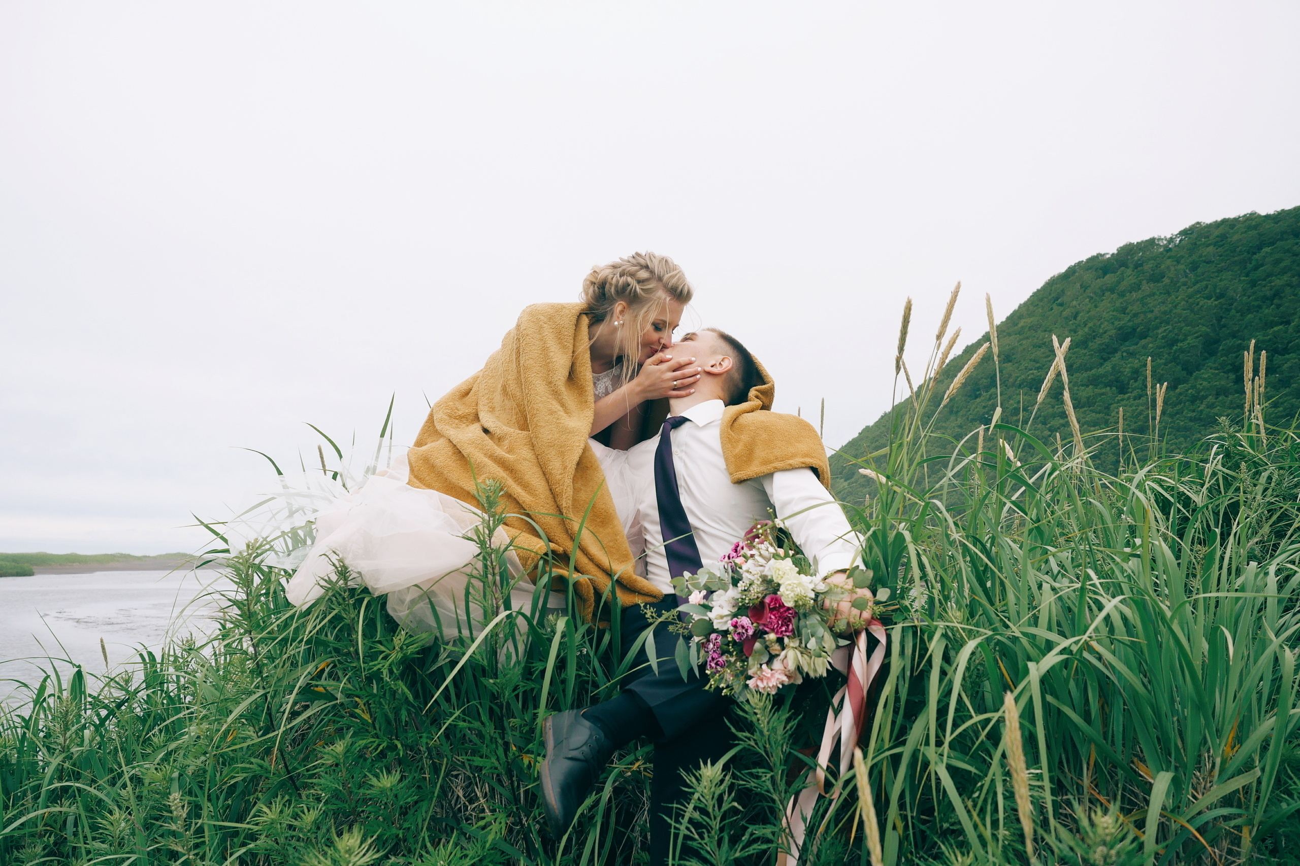 Настя и Данил. Свадебное фото и видео на Камчатке. Туристические маршруты