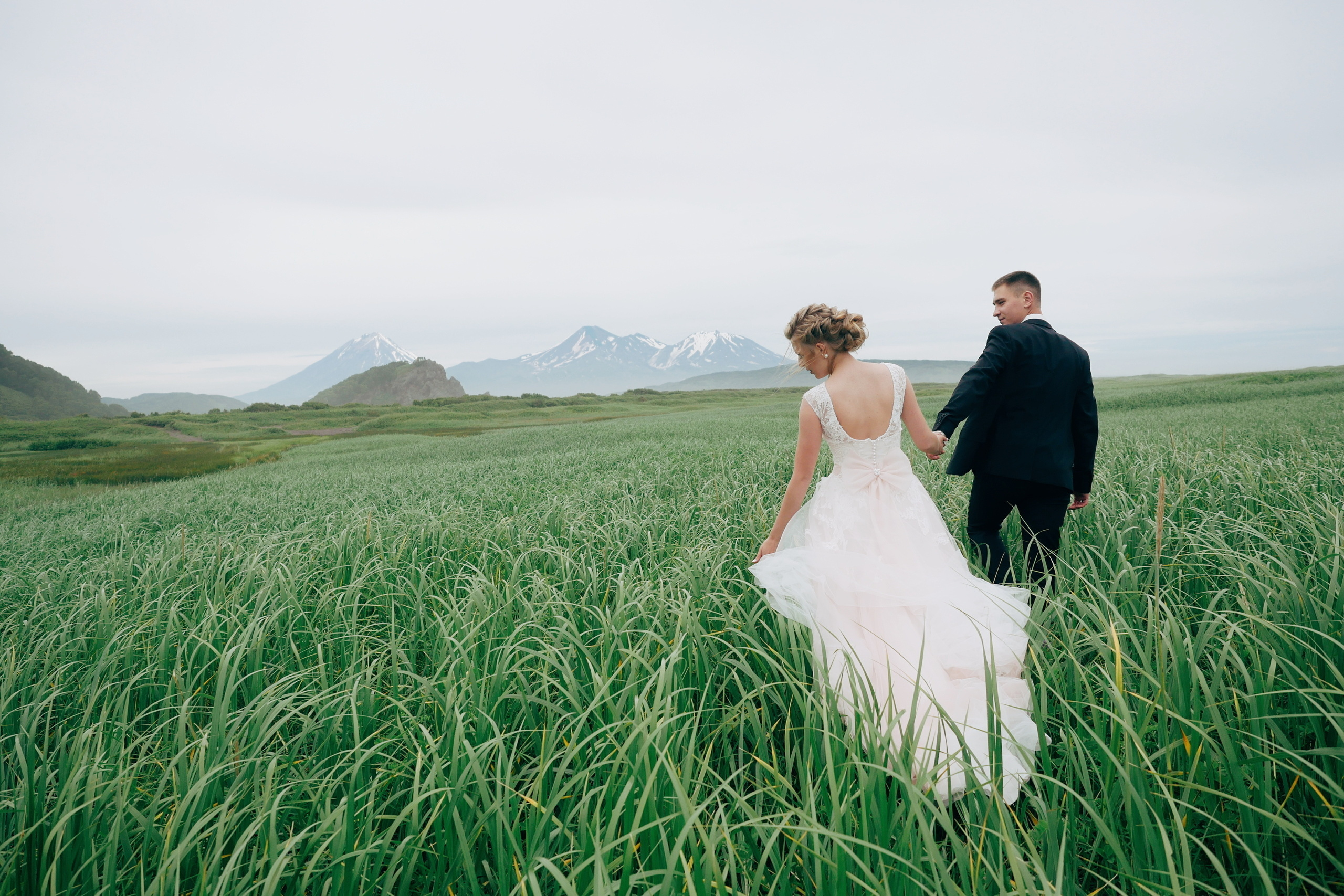 Настя и Данил. Свадебное фото и видео на Камчатке. Туристические маршруты
