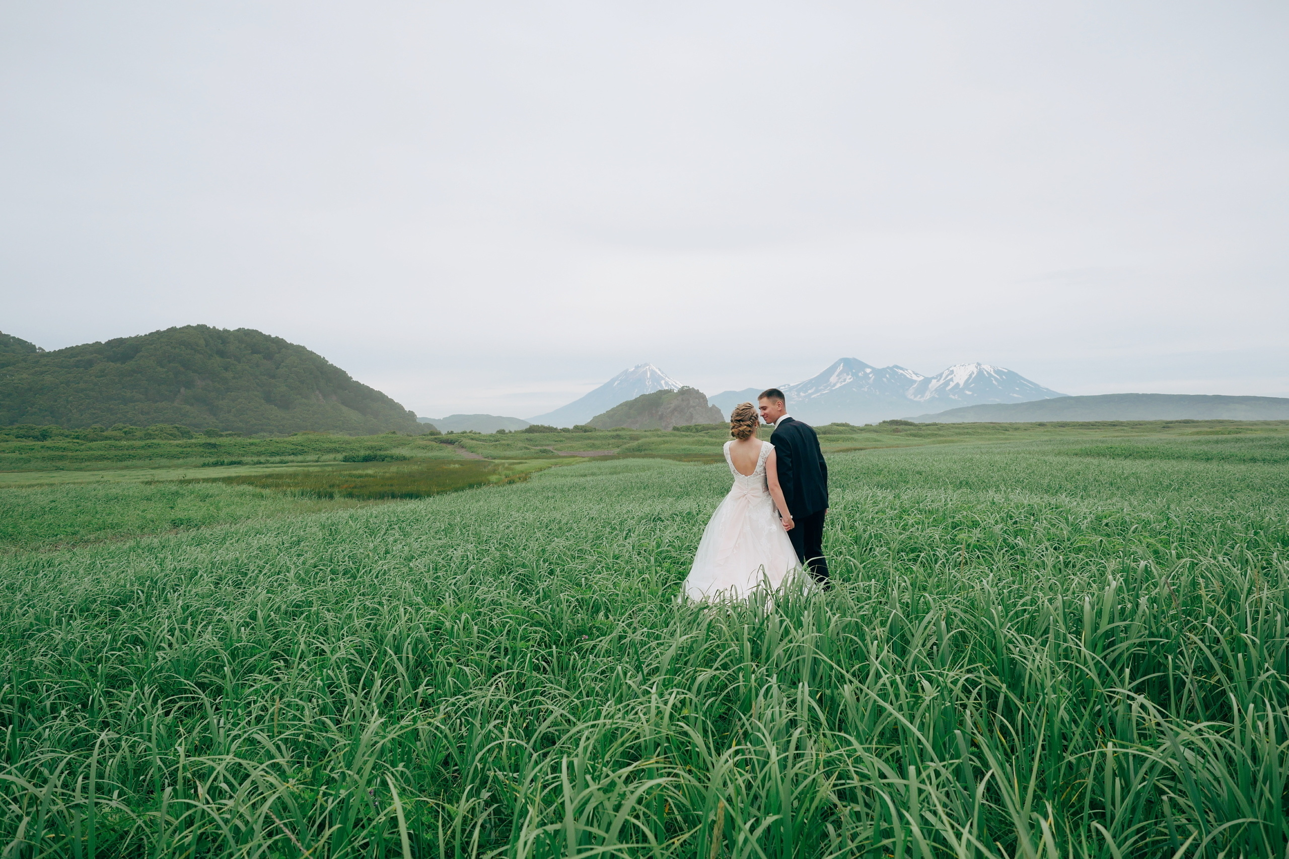 Настя и Данил. Свадебное фото и видео на Камчатке. Туристические маршруты