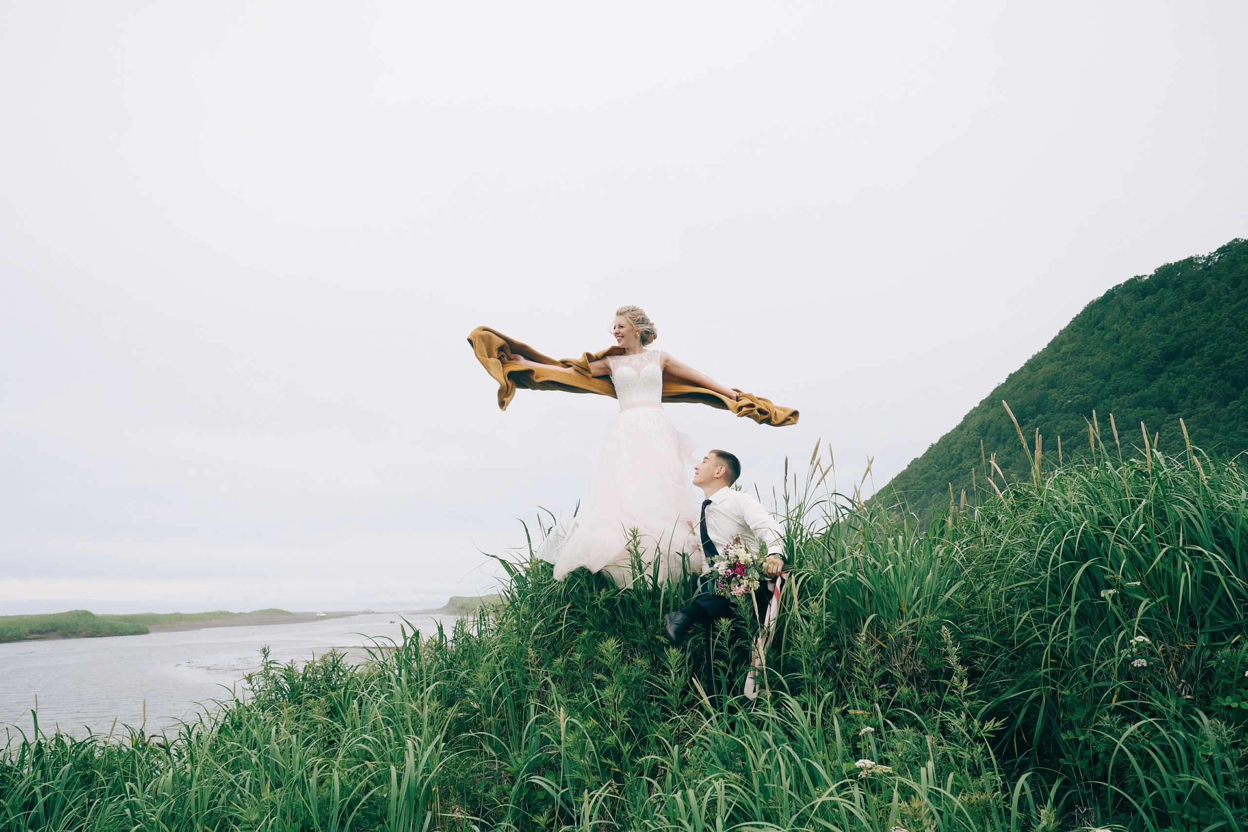 Настя и Данил. Свадебное фото и видео на Камчатке. Туристические маршруты