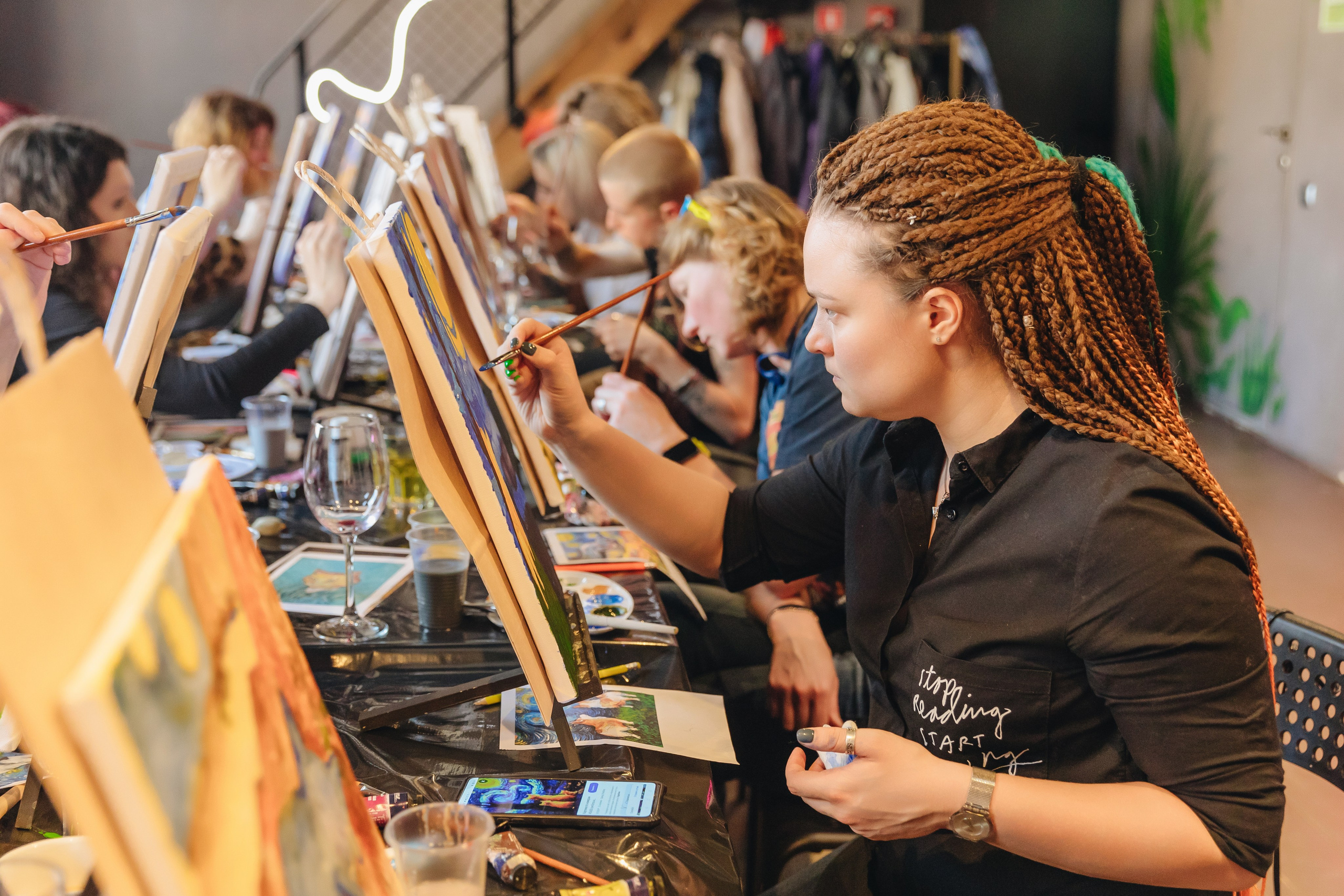 Арт-вечеринка. Семейный фотограф в Санкт-Петербурге Ева Маркова