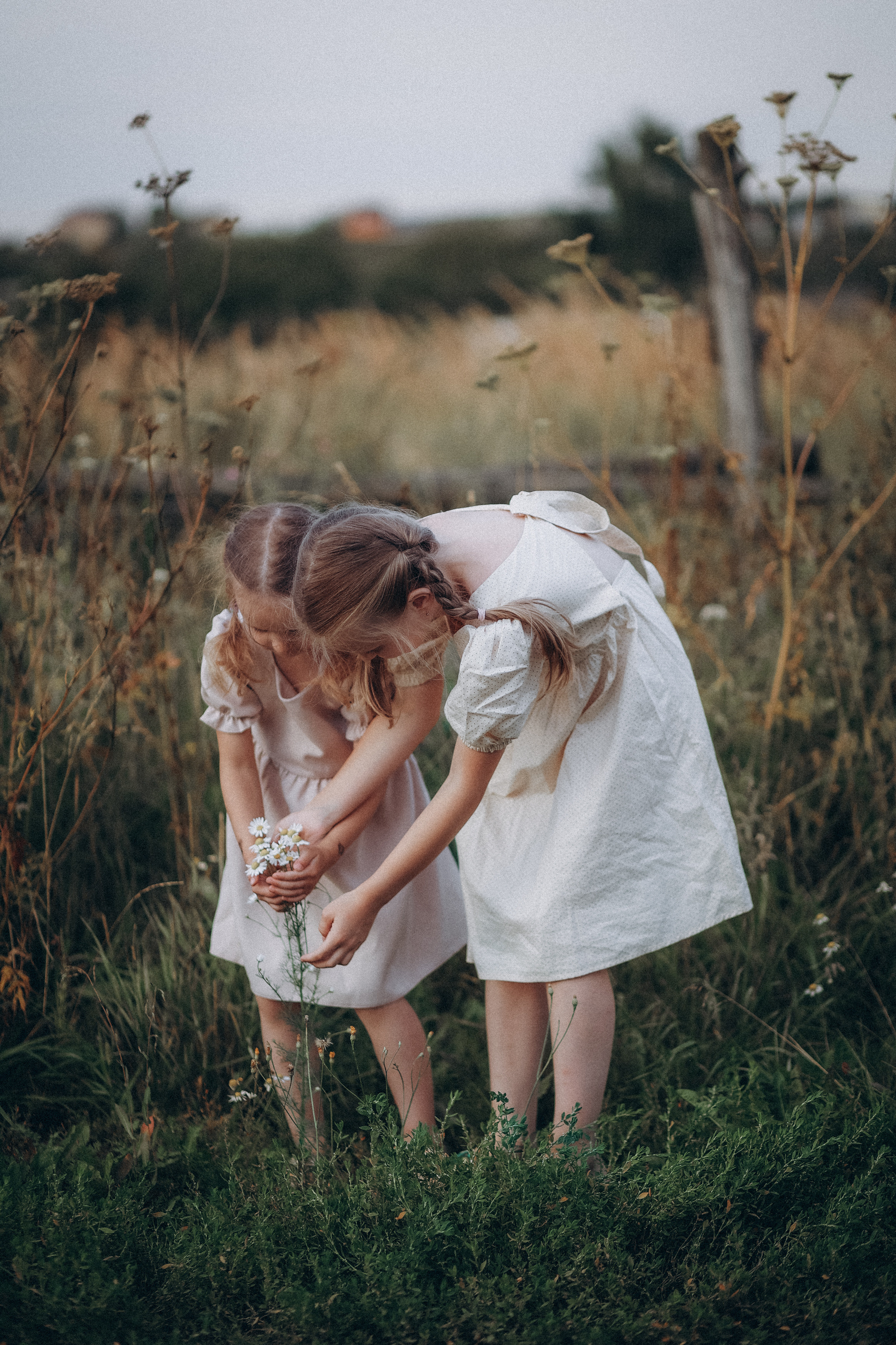 Летняя фотосессия фотосессия в деревне. Фотограф Владимир Москва
