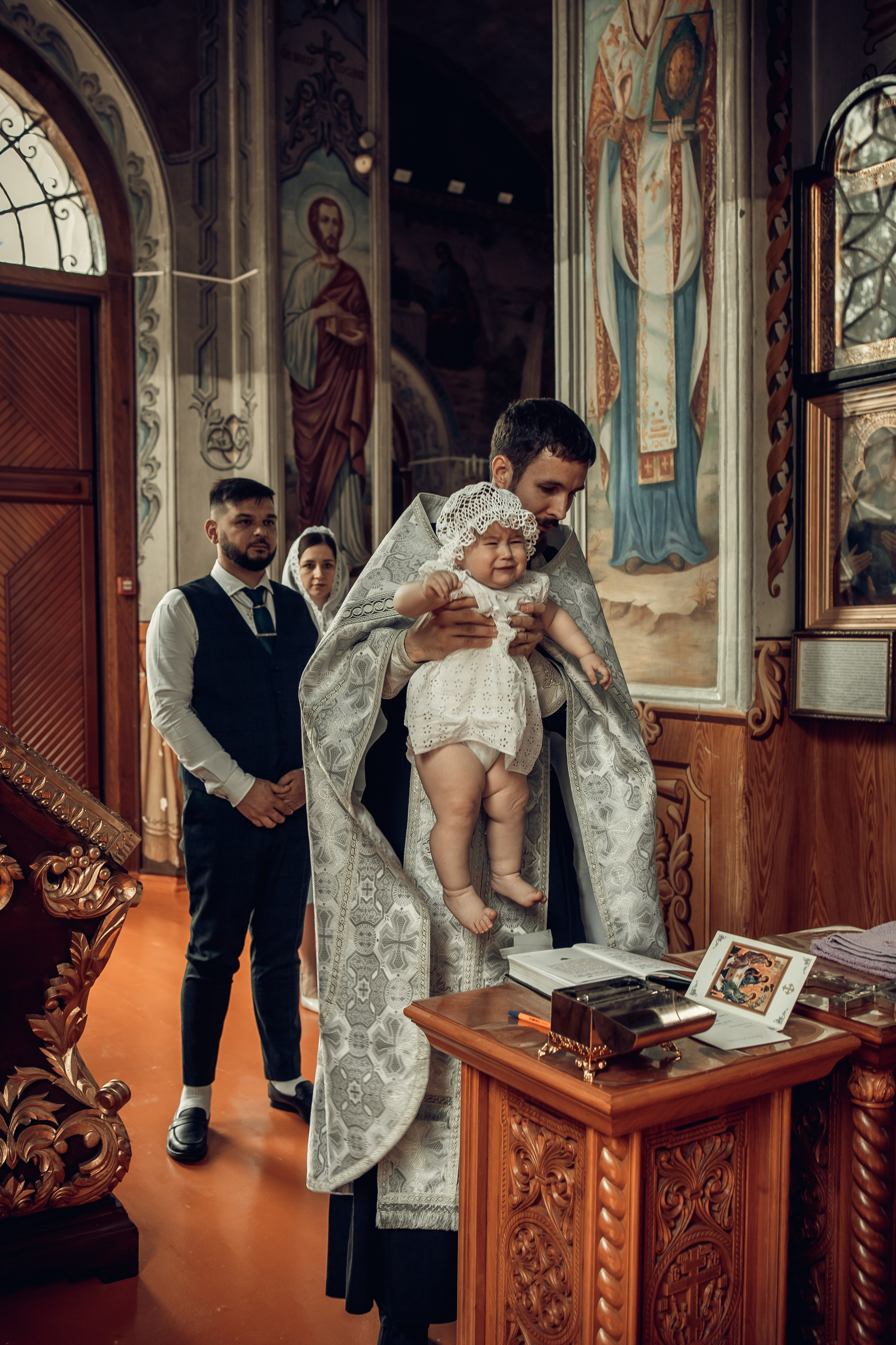 Таинство Крещения Василисы. Свято-Успенский храм. Свадебный фотограф Краснодар Инна Кириенко