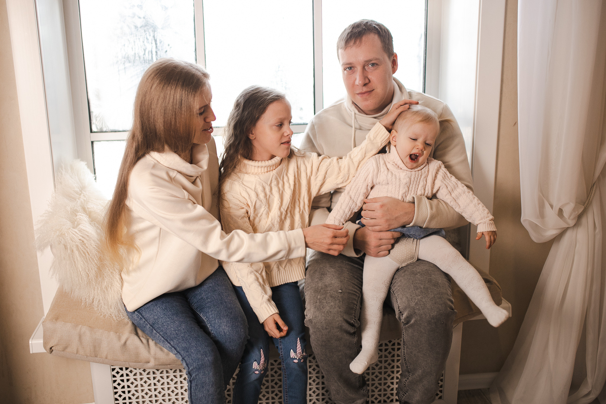 Домашняя семейная фотосъемка. Фотограф в Иркутске Тома Кабанова