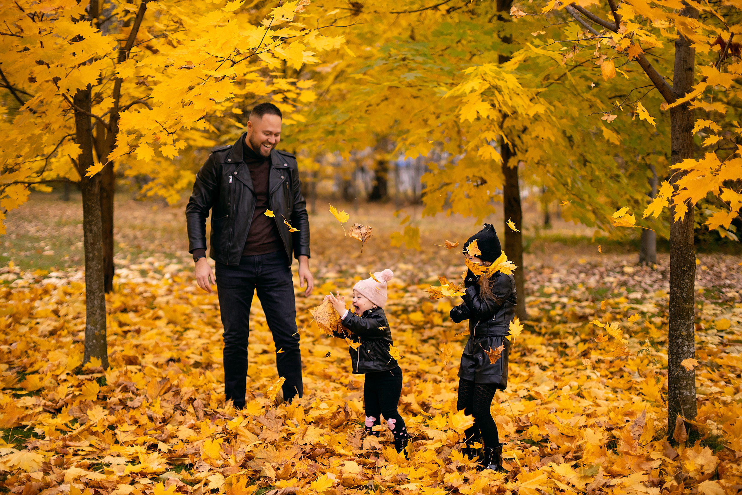 Семейная съемка в парке. Фотограф Екатерина Кудрик. Москва
