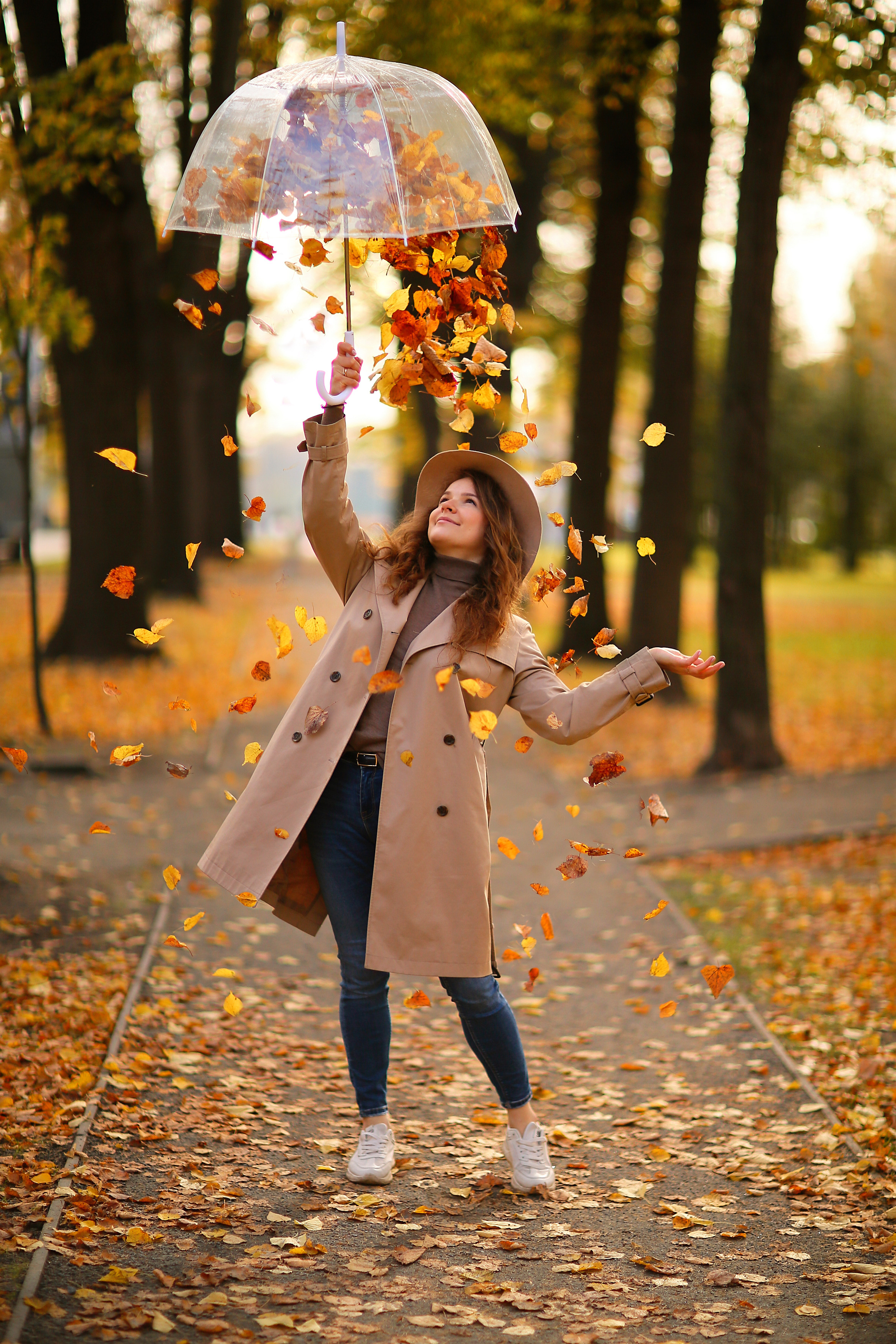 Алла. Осенняя съемка в парке. Фотограф Екатерина Кудрик. Москва