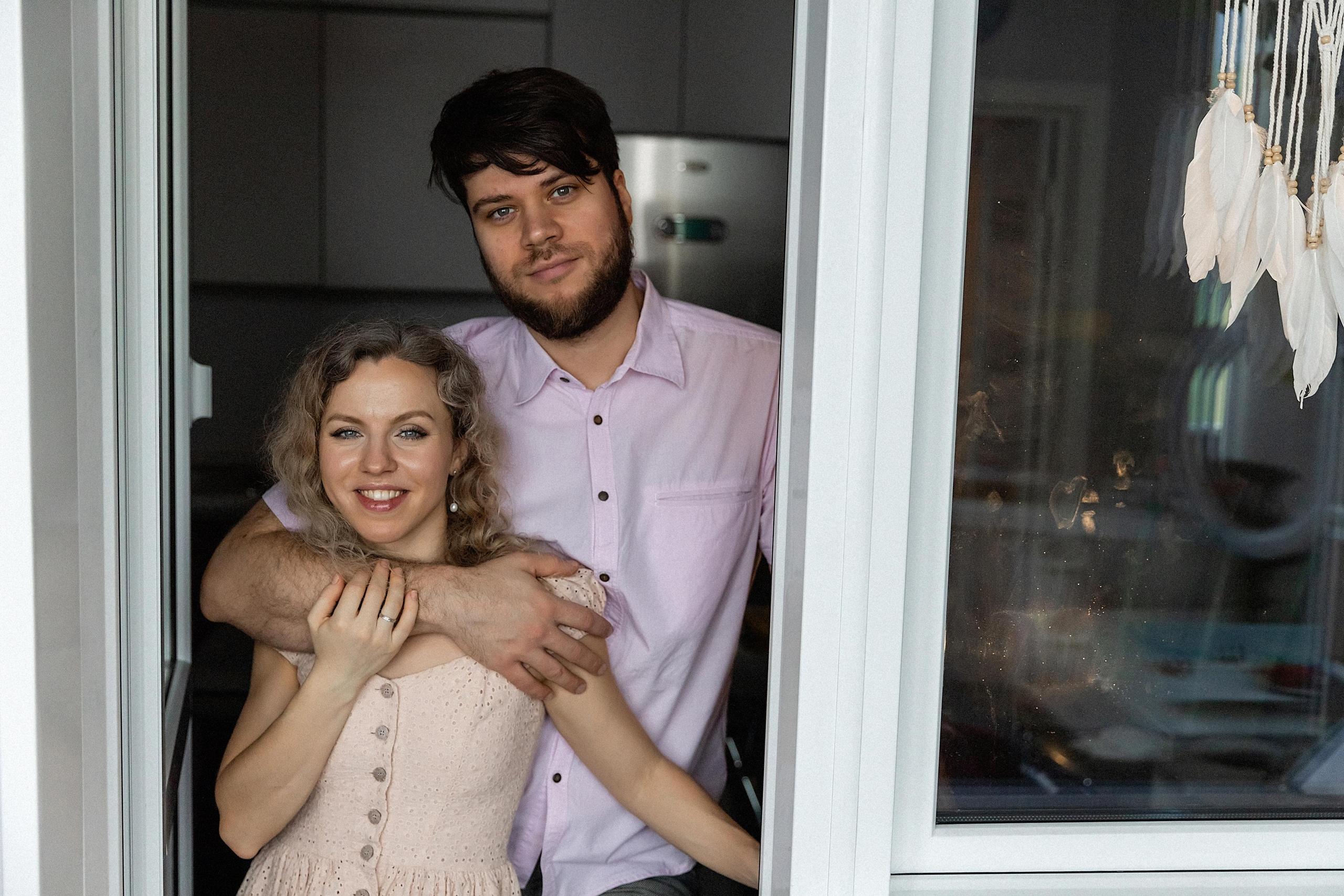 Ксения Алексей и Любослава. Домашняя съемка. Фотограф Екатерина Кудрик. Москва