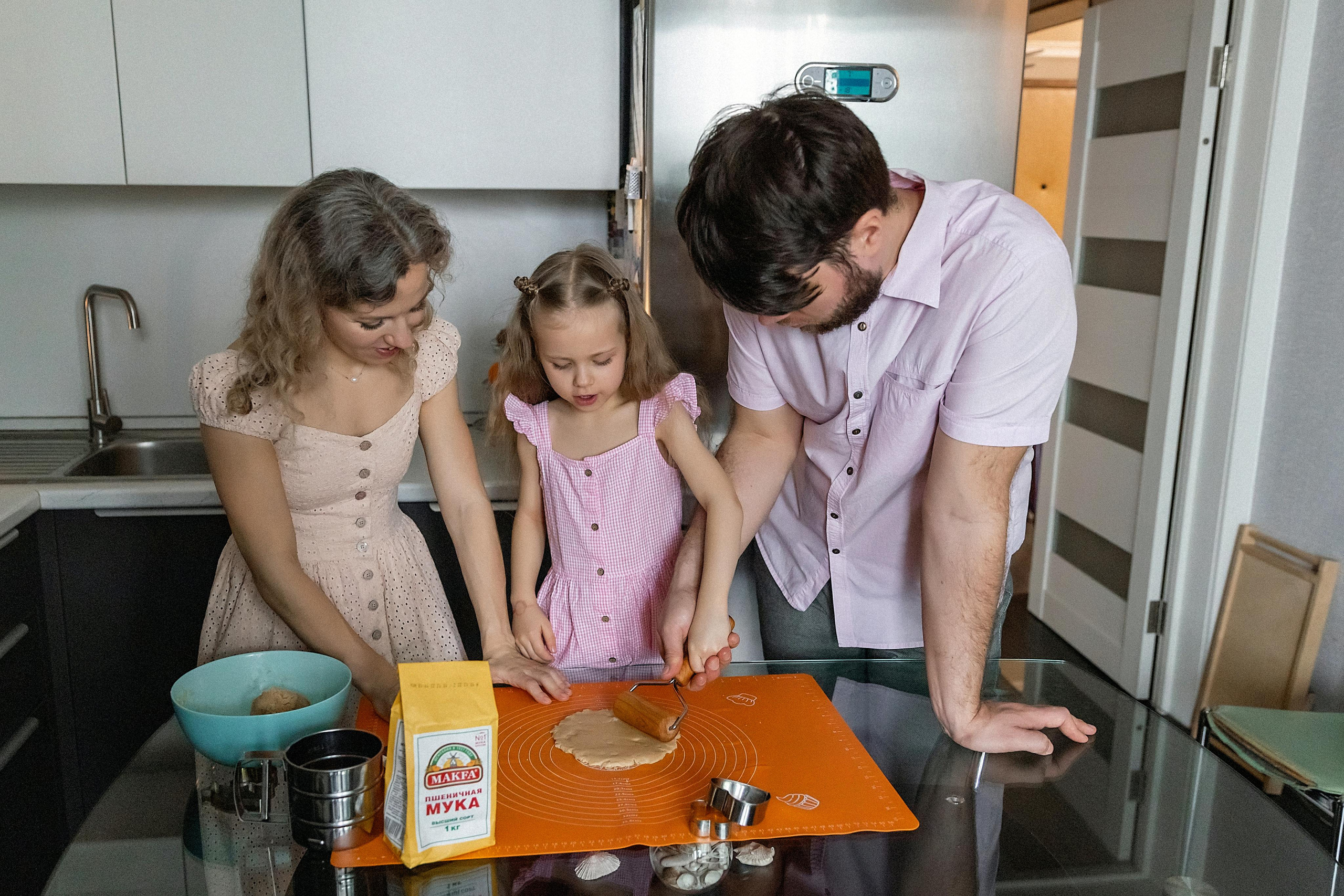 Ксения Алексей и Любослава. Домашняя съемка. Фотограф Екатерина Кудрик. Москва