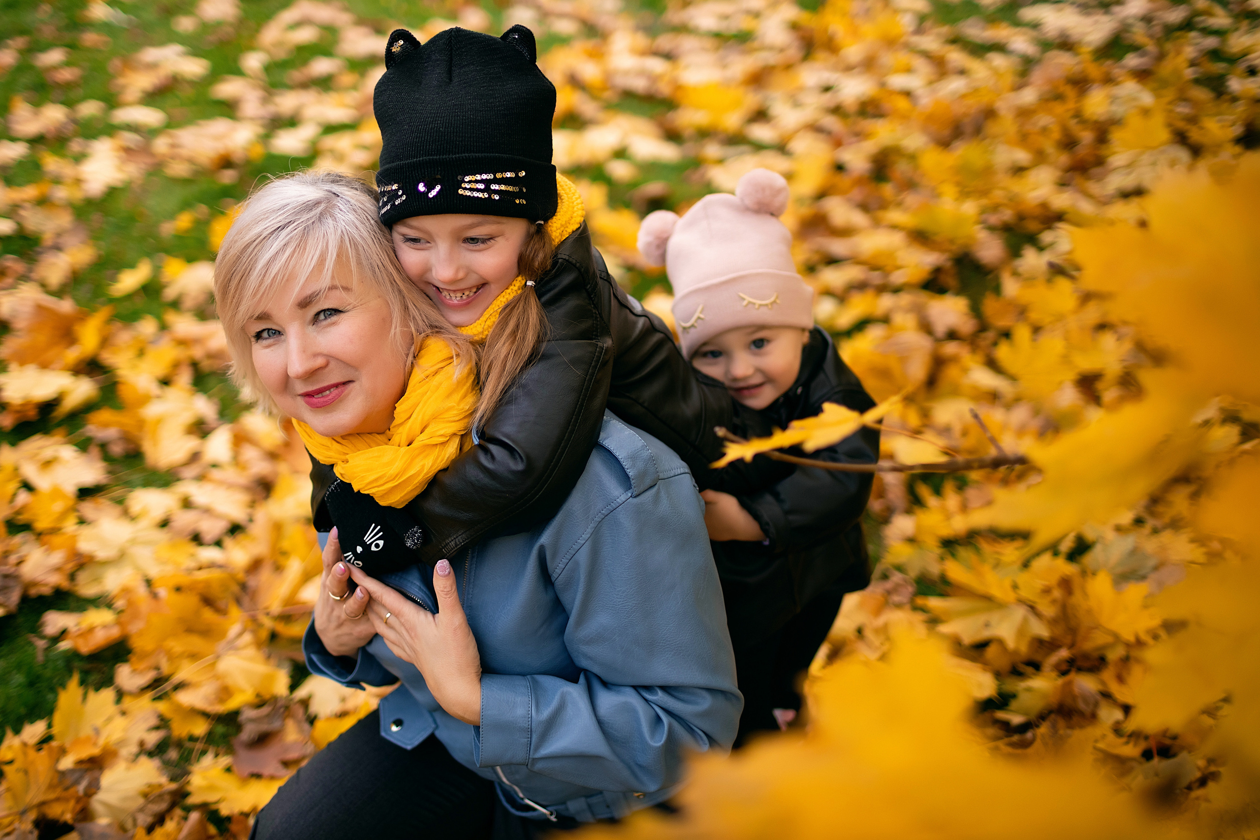 Семейная съемка в парке. Фотограф Екатерина Кудрик. Москва