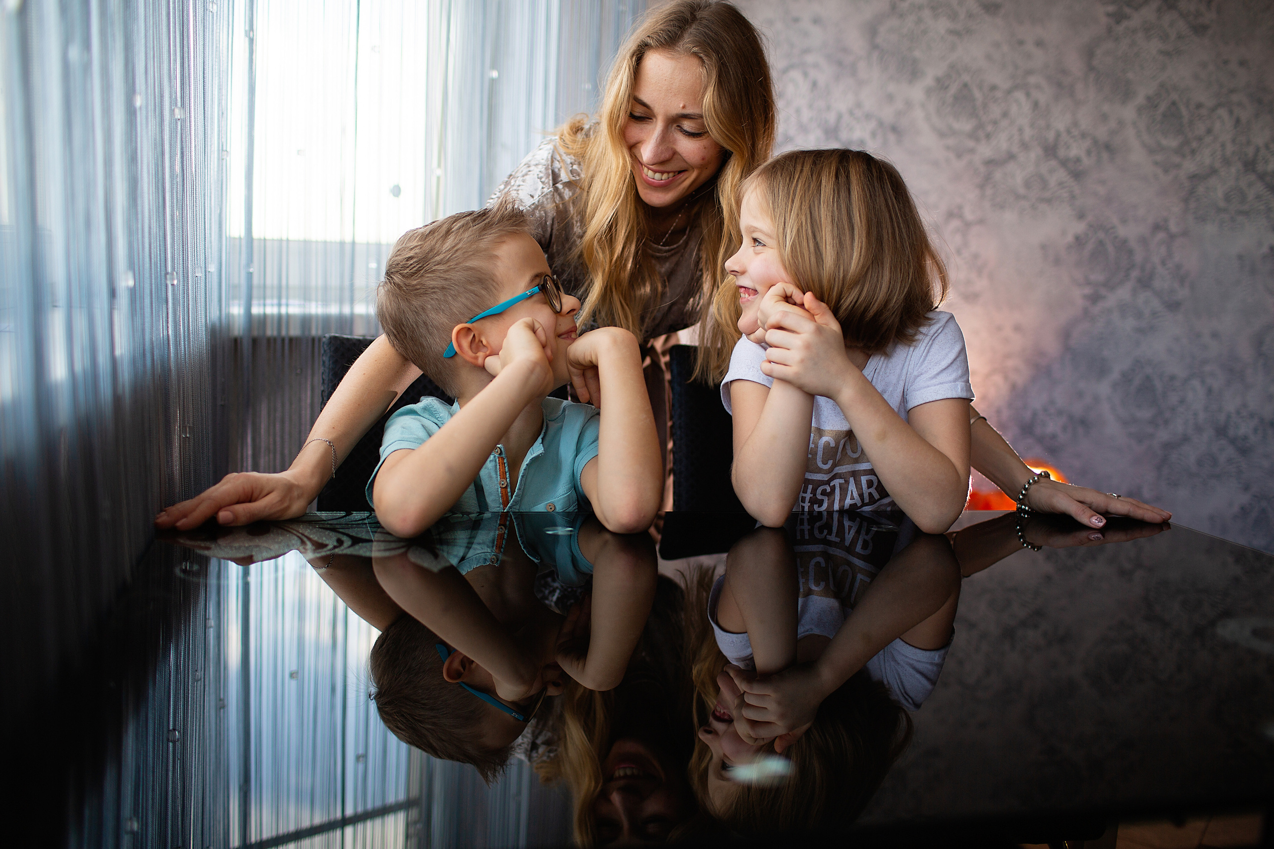 Семейная съемка дома. Фотограф Екатерина Кудрик. Москва