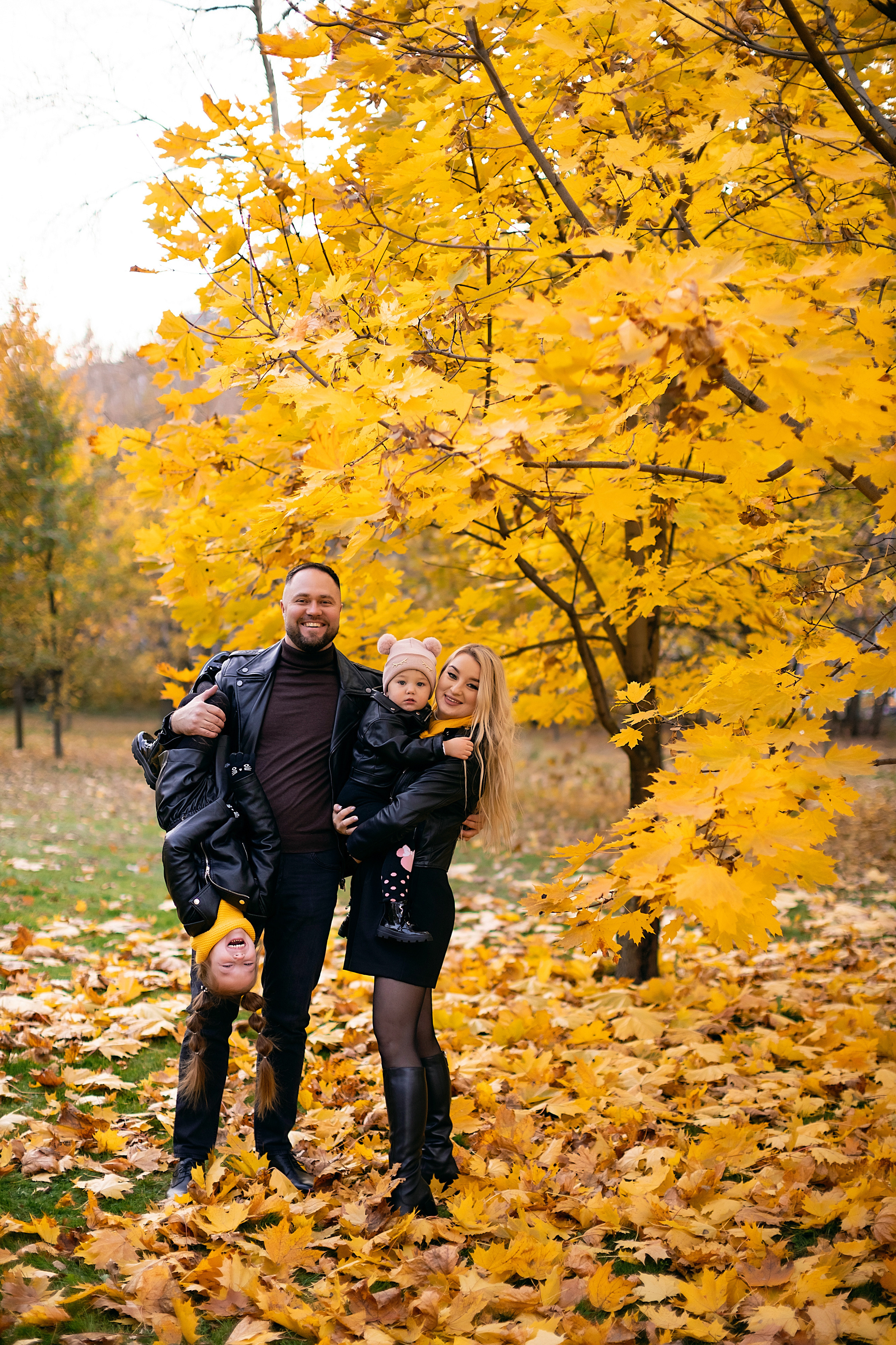Семейная съемка в парке. Фотограф Екатерина Кудрик. Москва