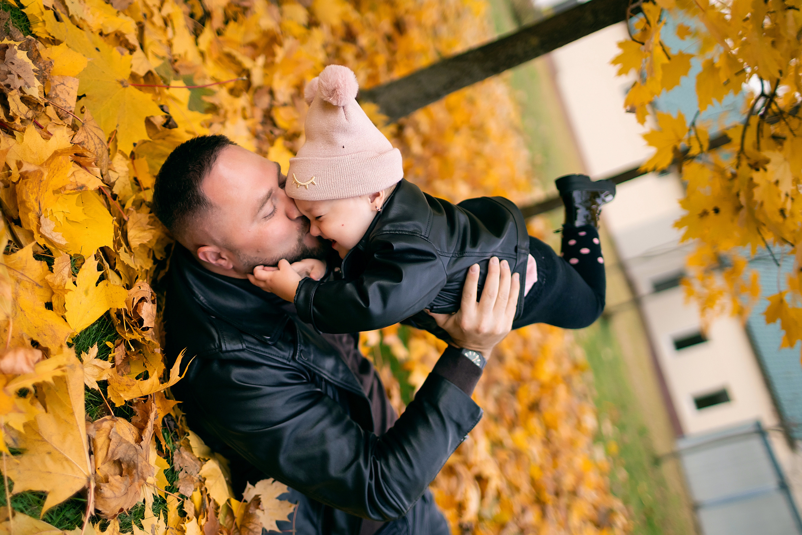 Семейная съемка в парке. Фотограф Екатерина Кудрик. Москва