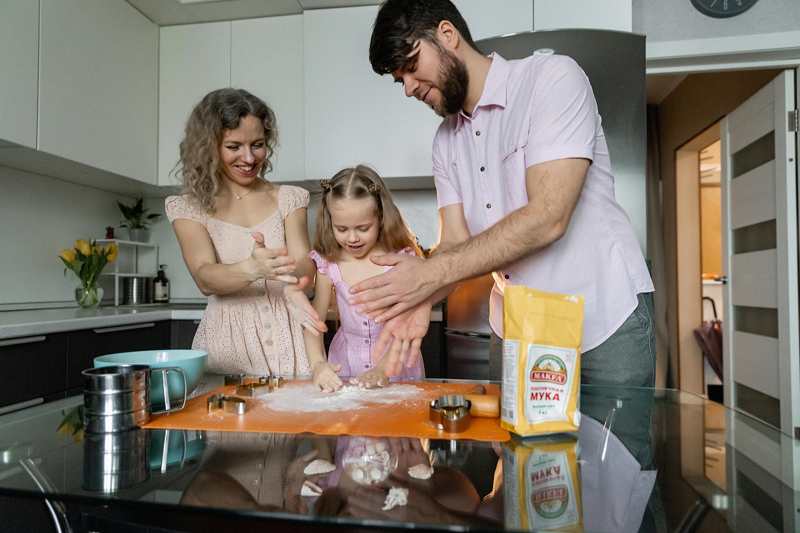 Ксения Алексей и Любослава. Домашняя съемка. Фотограф Екатерина Кудрик. Москва