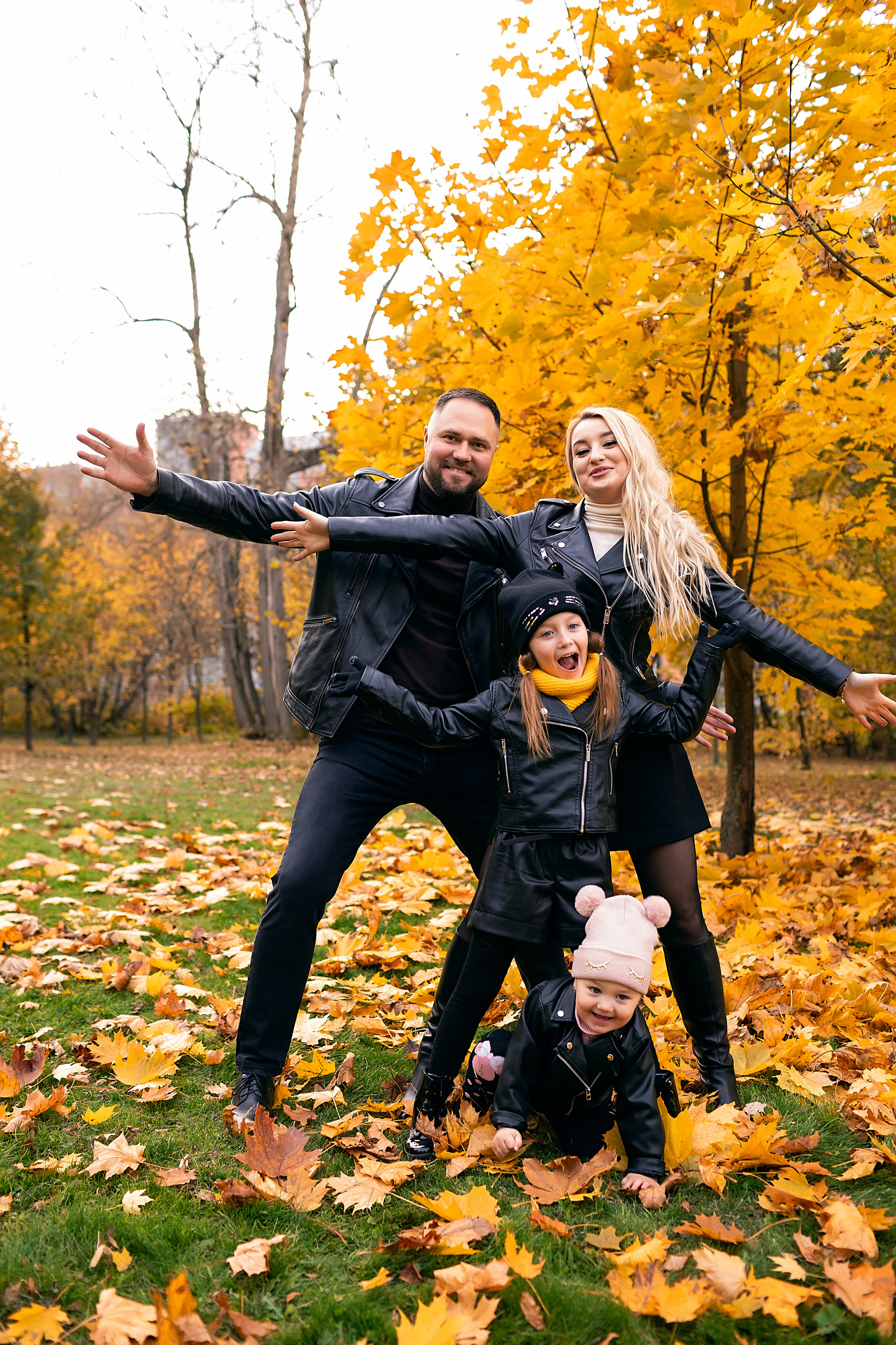 Семейная съемка в парке. Фотограф Екатерина Кудрик. Москва