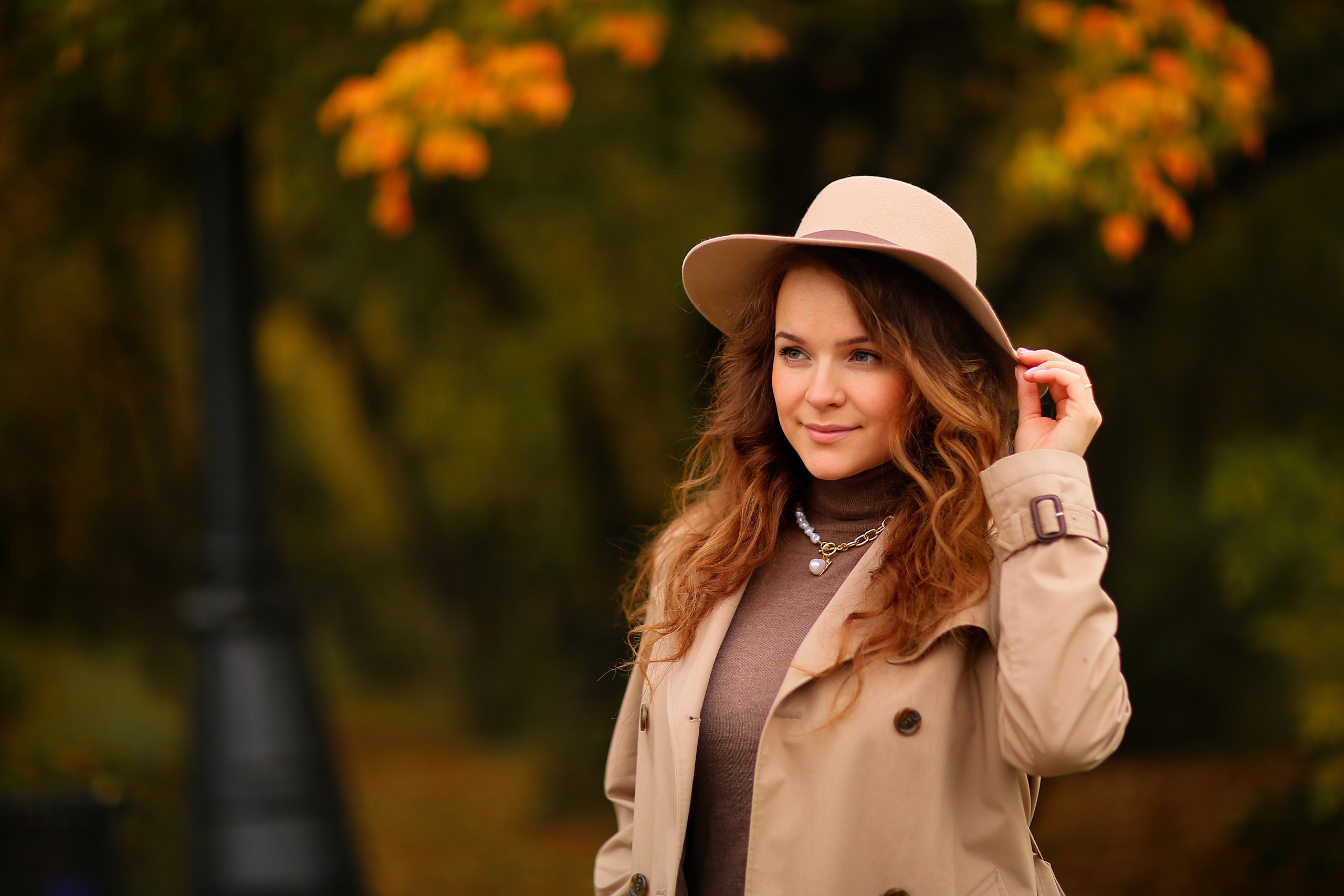 Алла. Осенняя съемка в парке. Фотограф Екатерина Кудрик. Москва