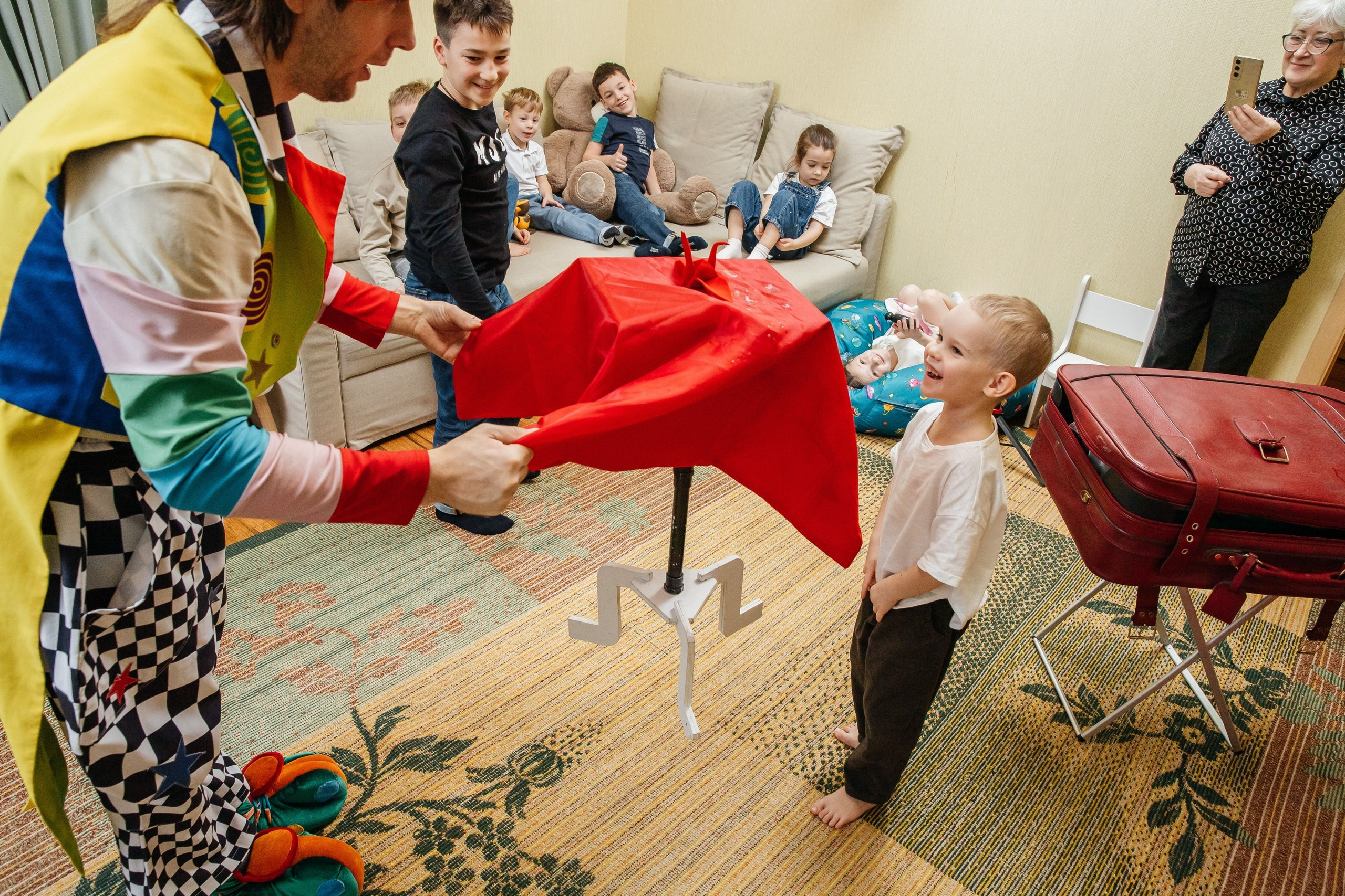 День рождение Андрея 5 лет (дома). Фотограф текстиля в Москве Ольга Иванова