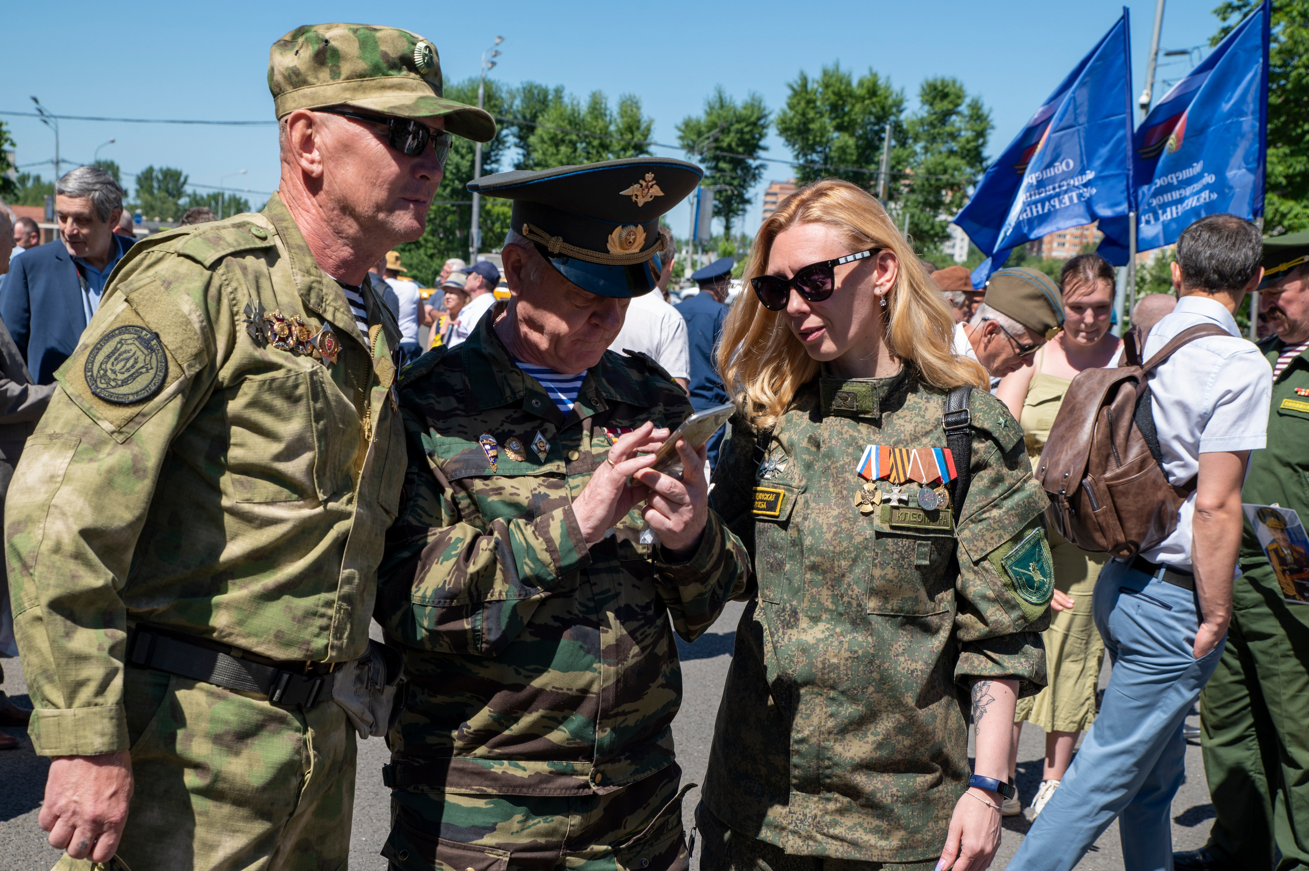 День ветеранов боевых действий 2022. Фотограф Роман Адлер