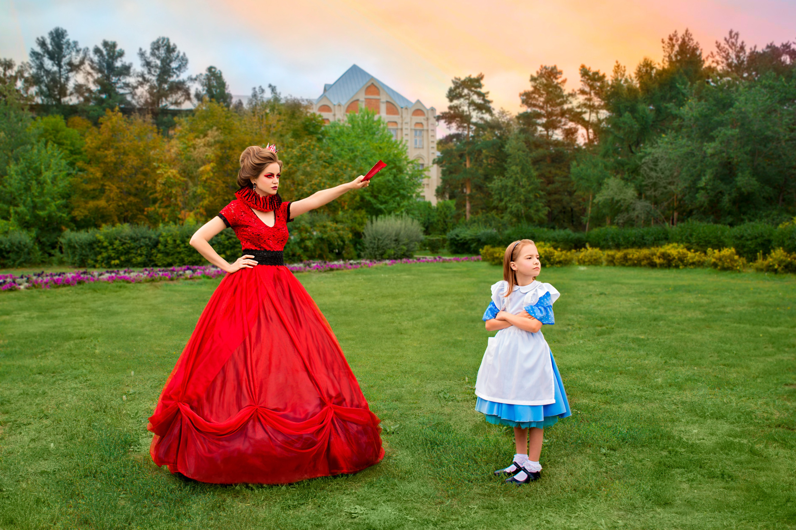 Алиса в Стране чудес. Фотограф Валентина Полунина