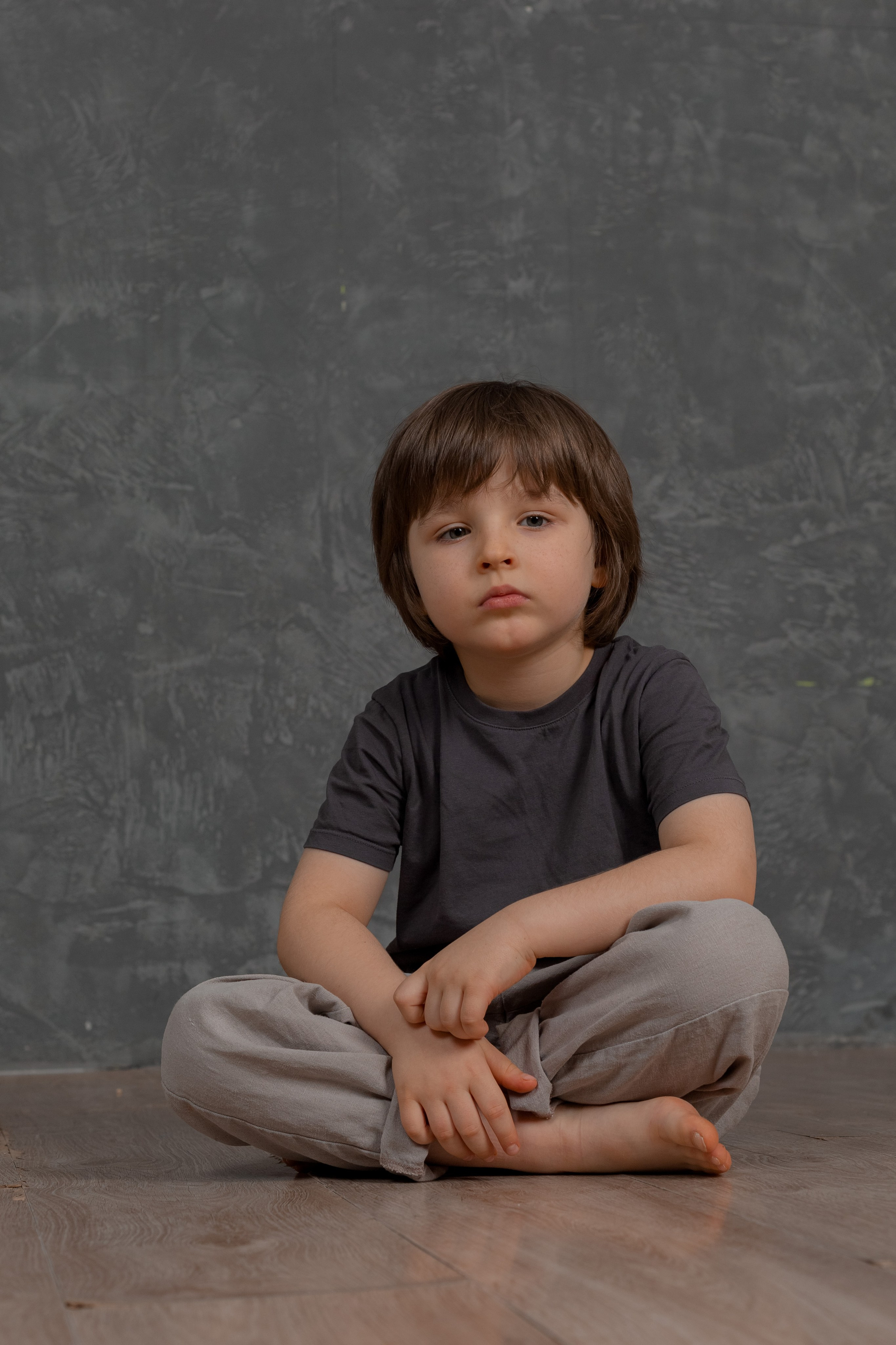 Детский портрет в студии. Семейный и детский фотограф в Москве Алёна Кораблина