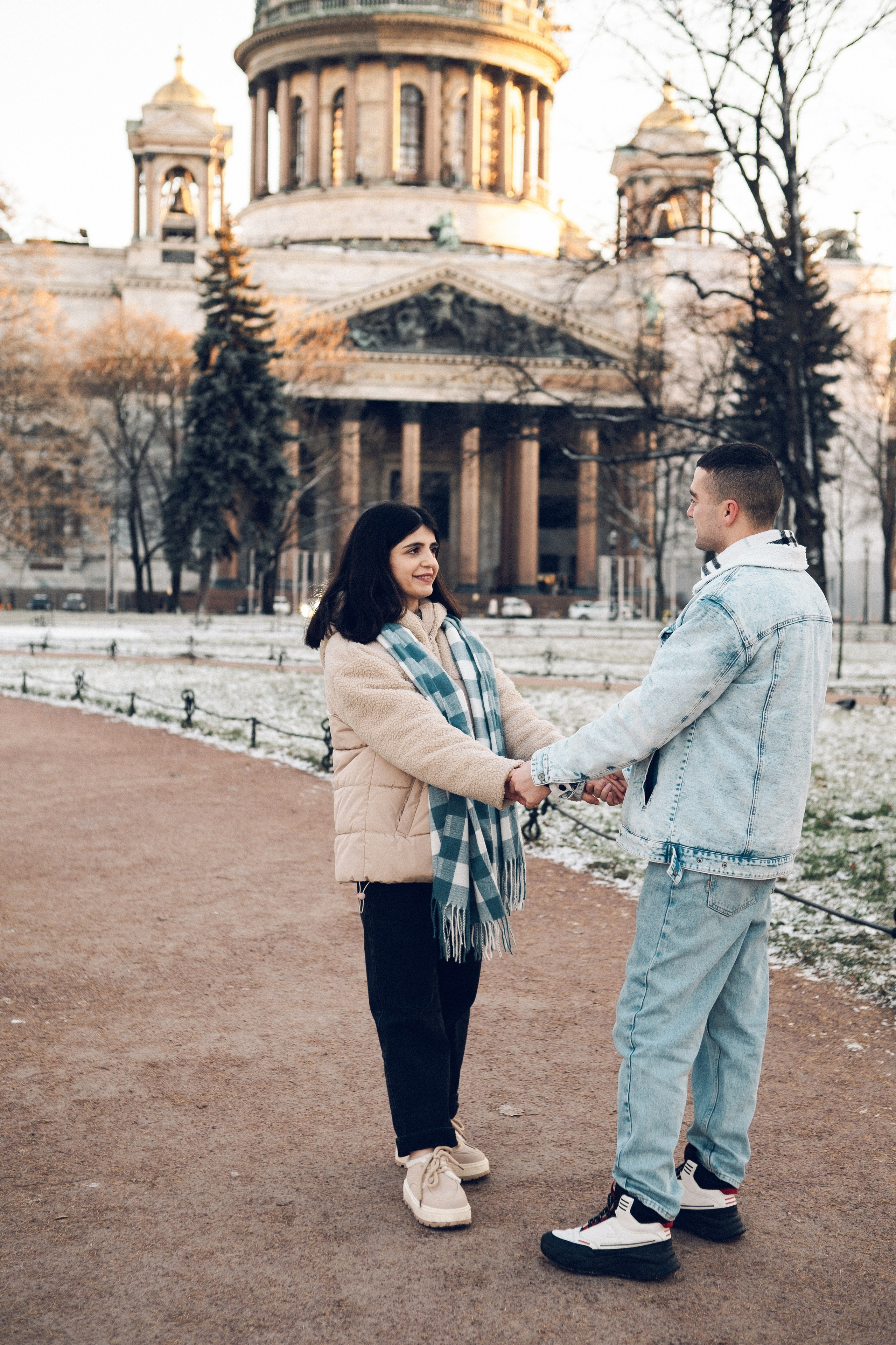 От Дворцовой к Исаакиевскому (зима). Фотограф в Санкт-Петербурге Кристина Брянская
