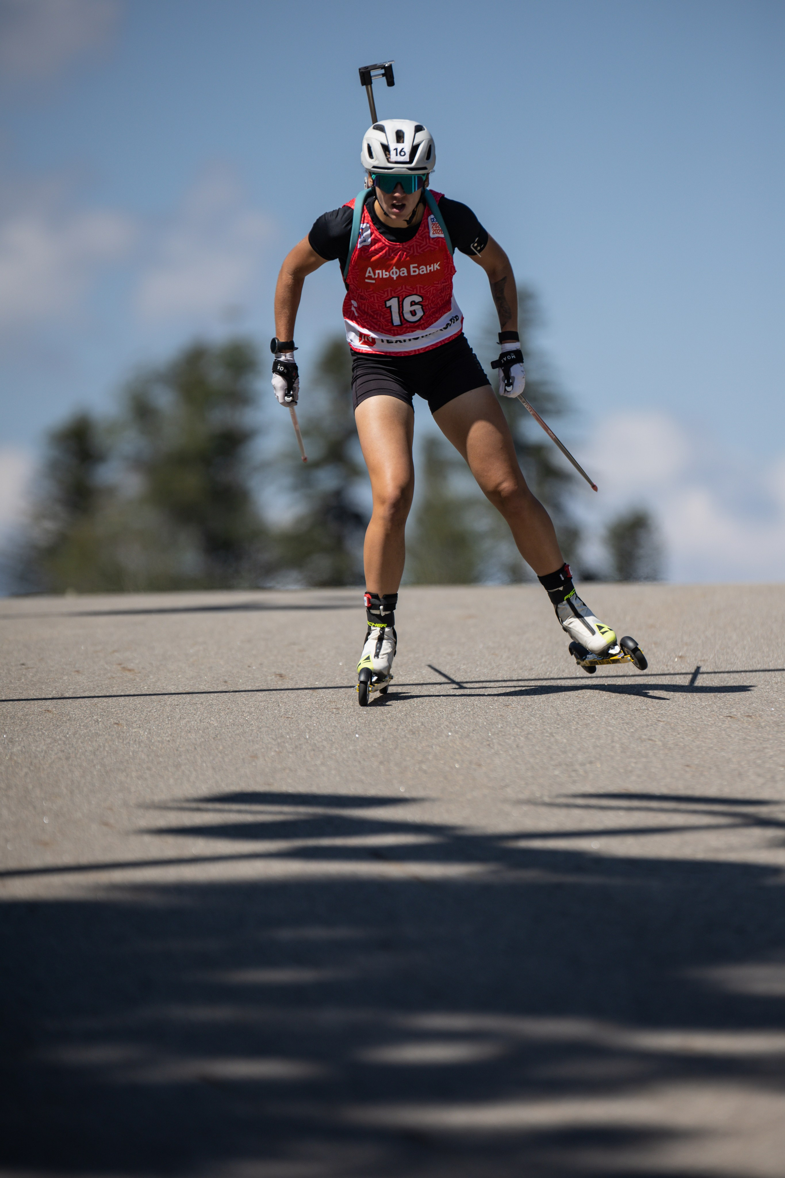 Роллер-биатлон (летний биатлон). Спортивный фотограф в Сочи Красной поляне Сергей Канада