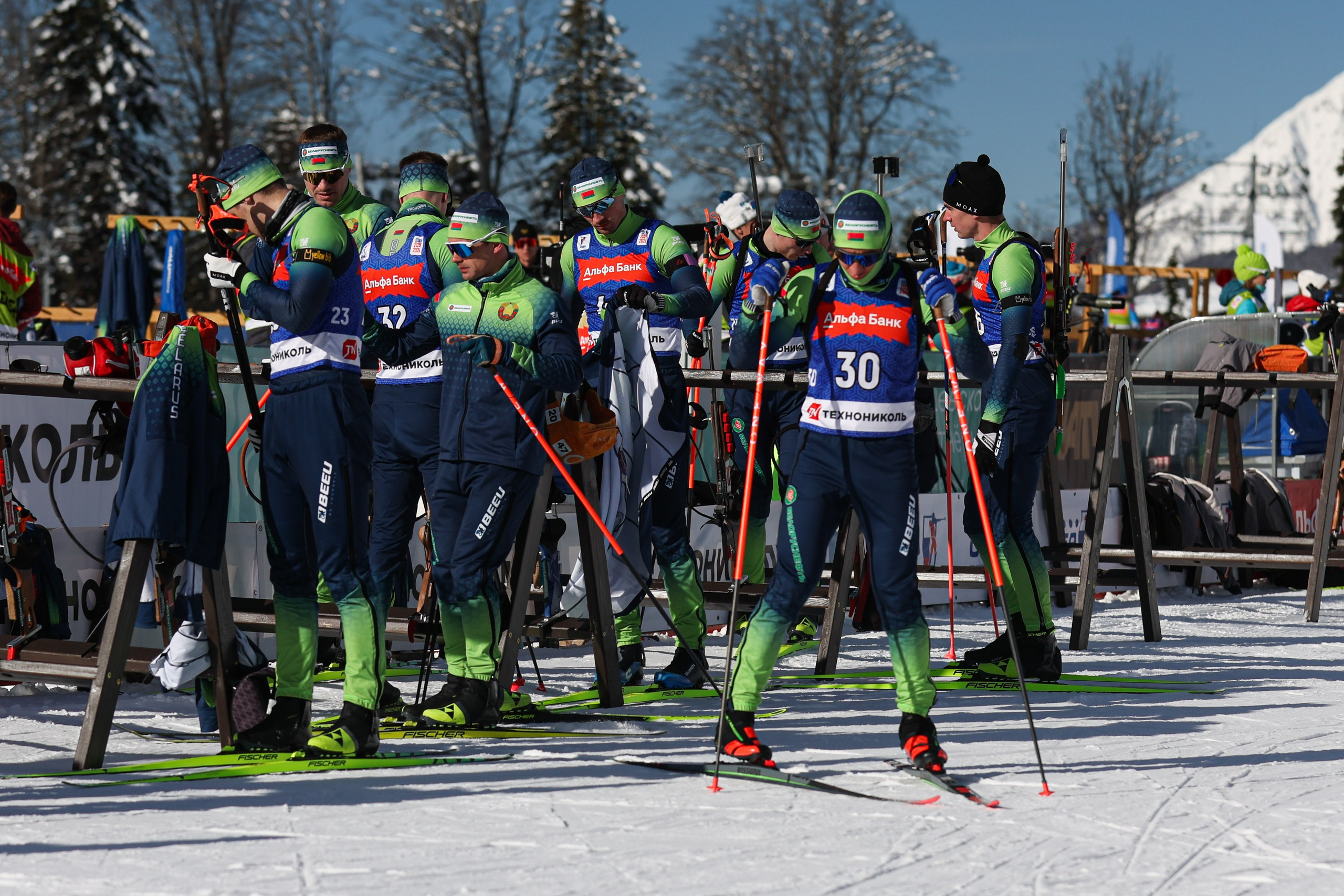 Биатлон Спринт Мужчины