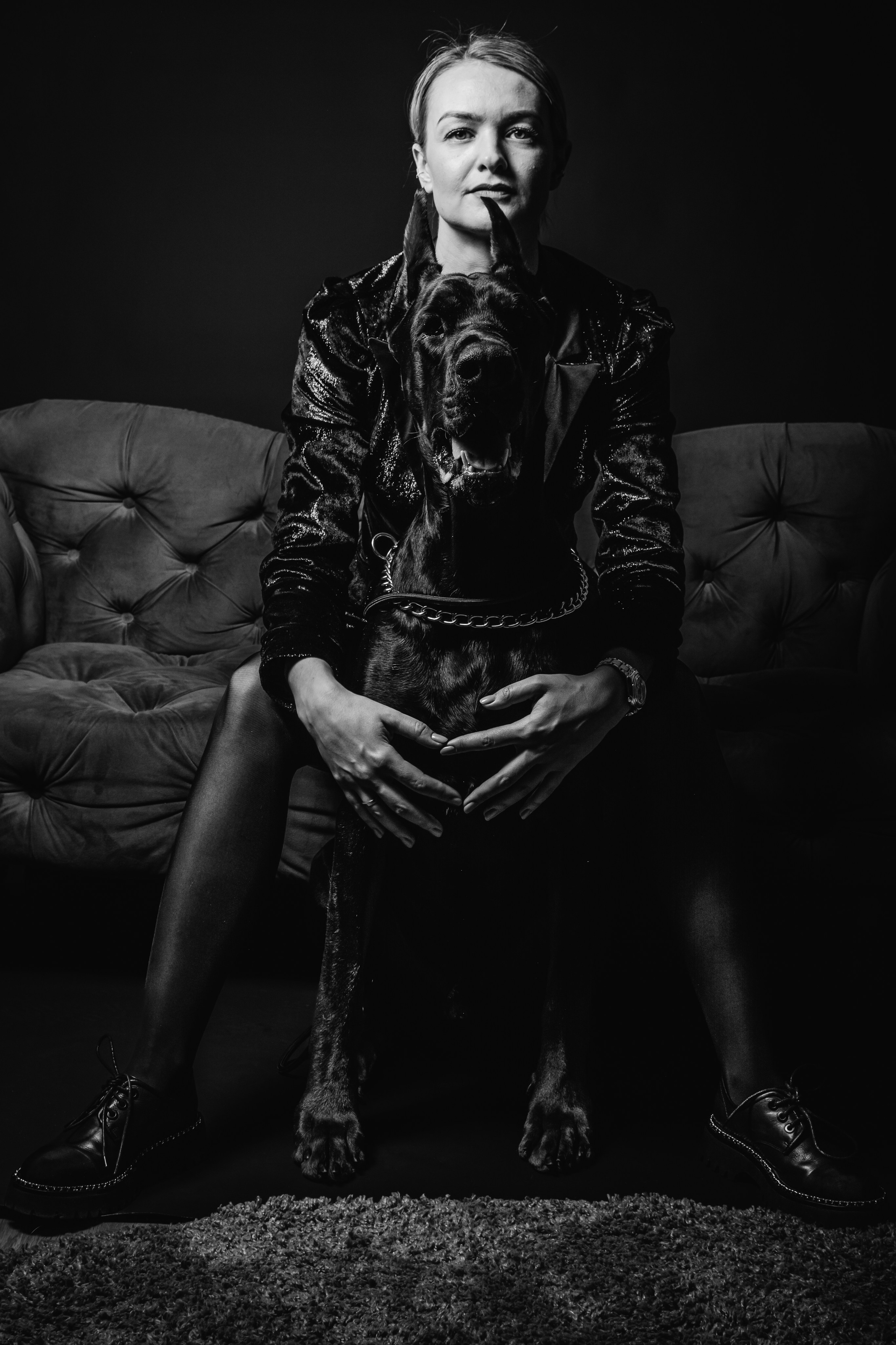 Фотосессия с доберманом. Фотограф Макс Огурцов в Нижнем Новгороде