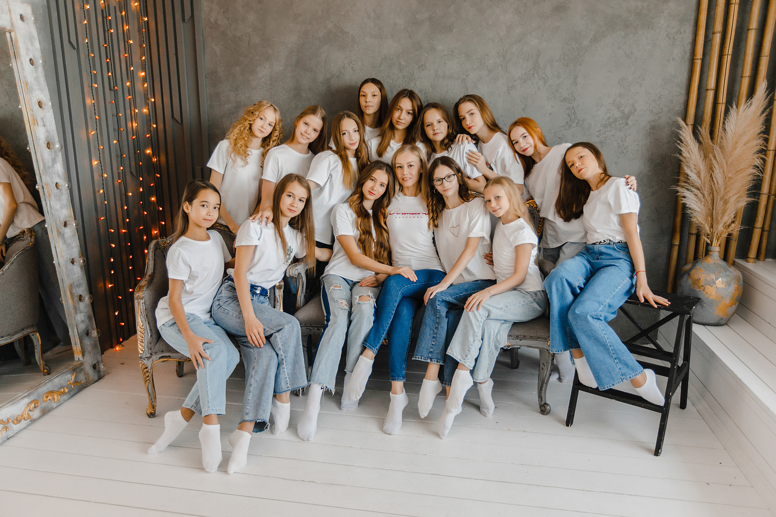 Коллектив гимнасток. Роман Урумбаев фотограф Нижневартовск