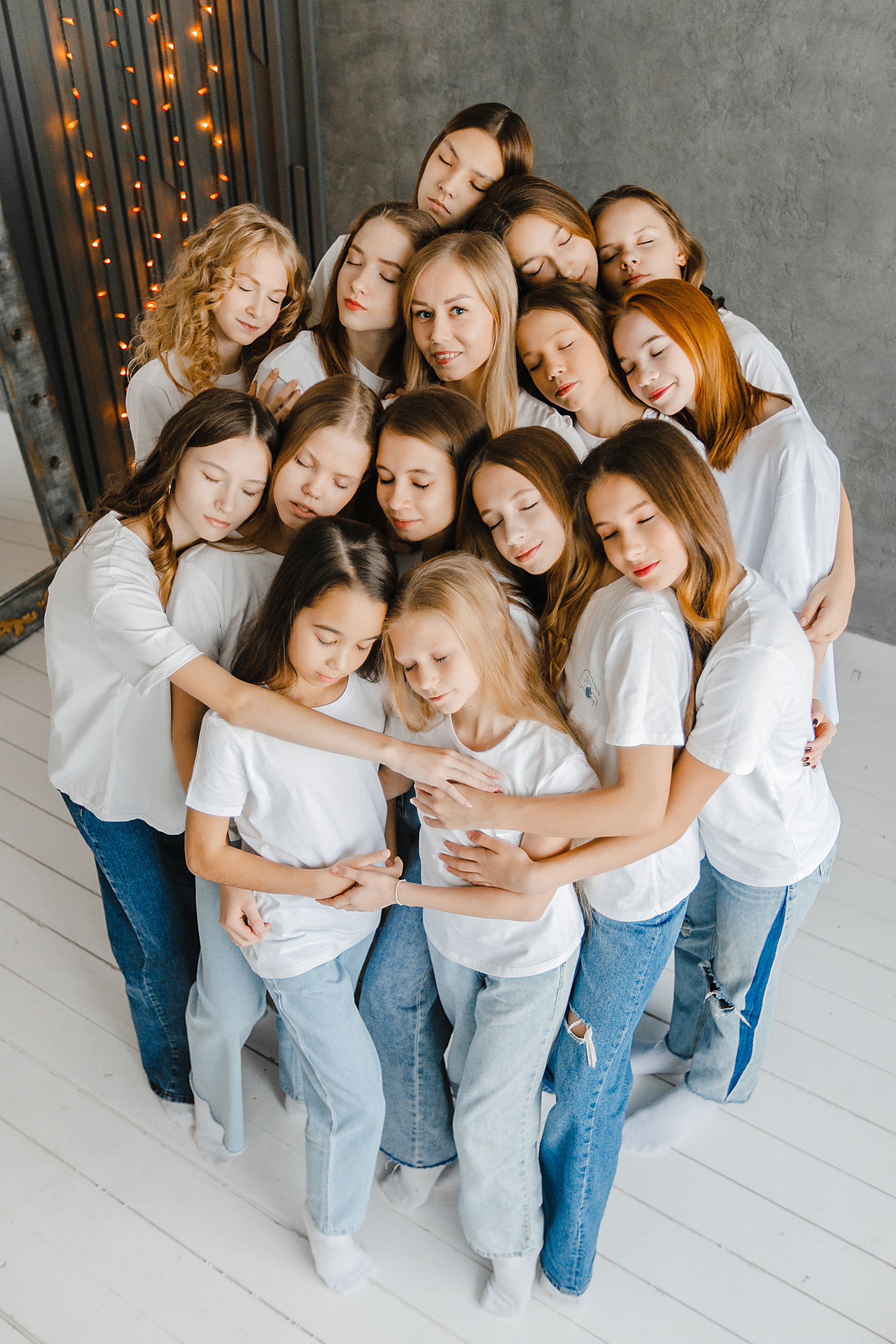 Коллектив гимнасток. Роман Урумбаев фотограф Нижневартовск