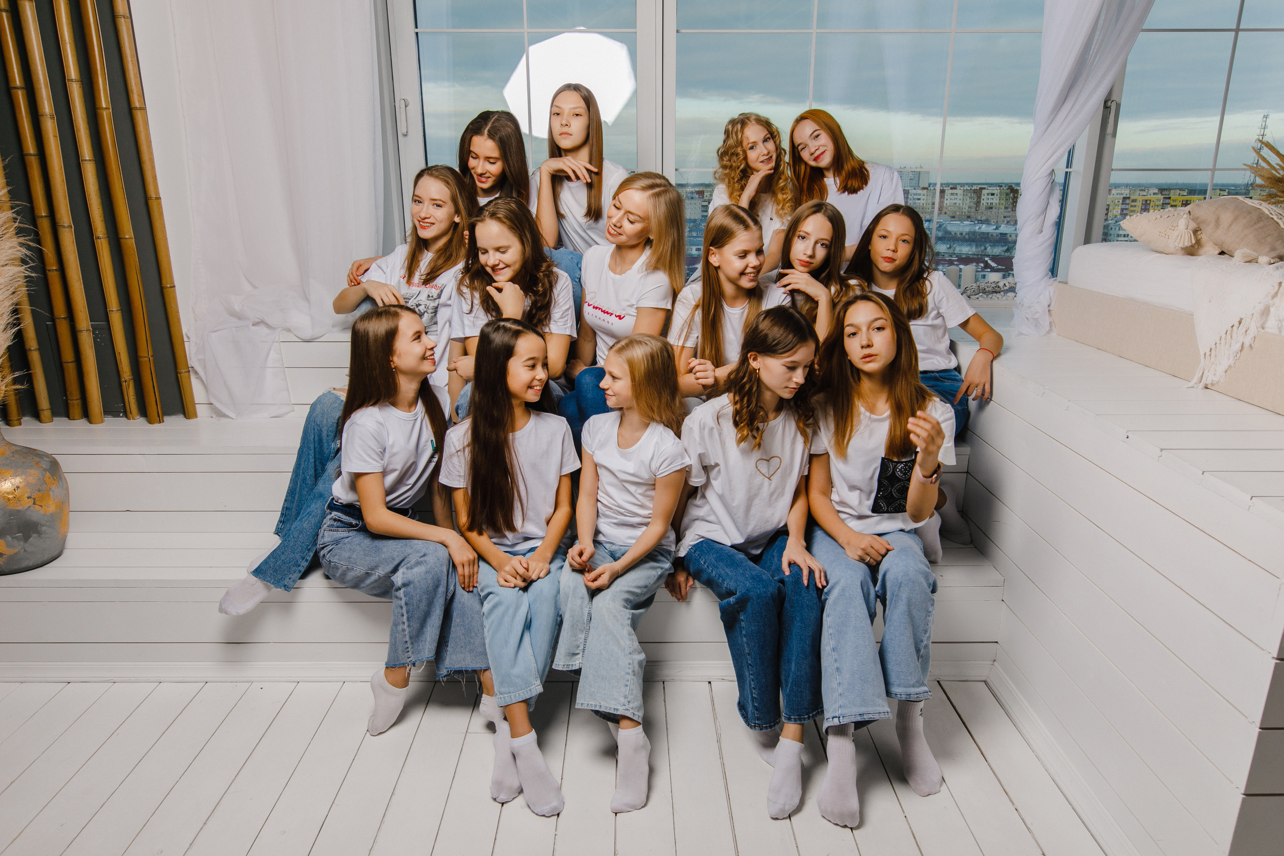 Коллектив гимнасток. Роман Урумбаев фотограф Нижневартовск