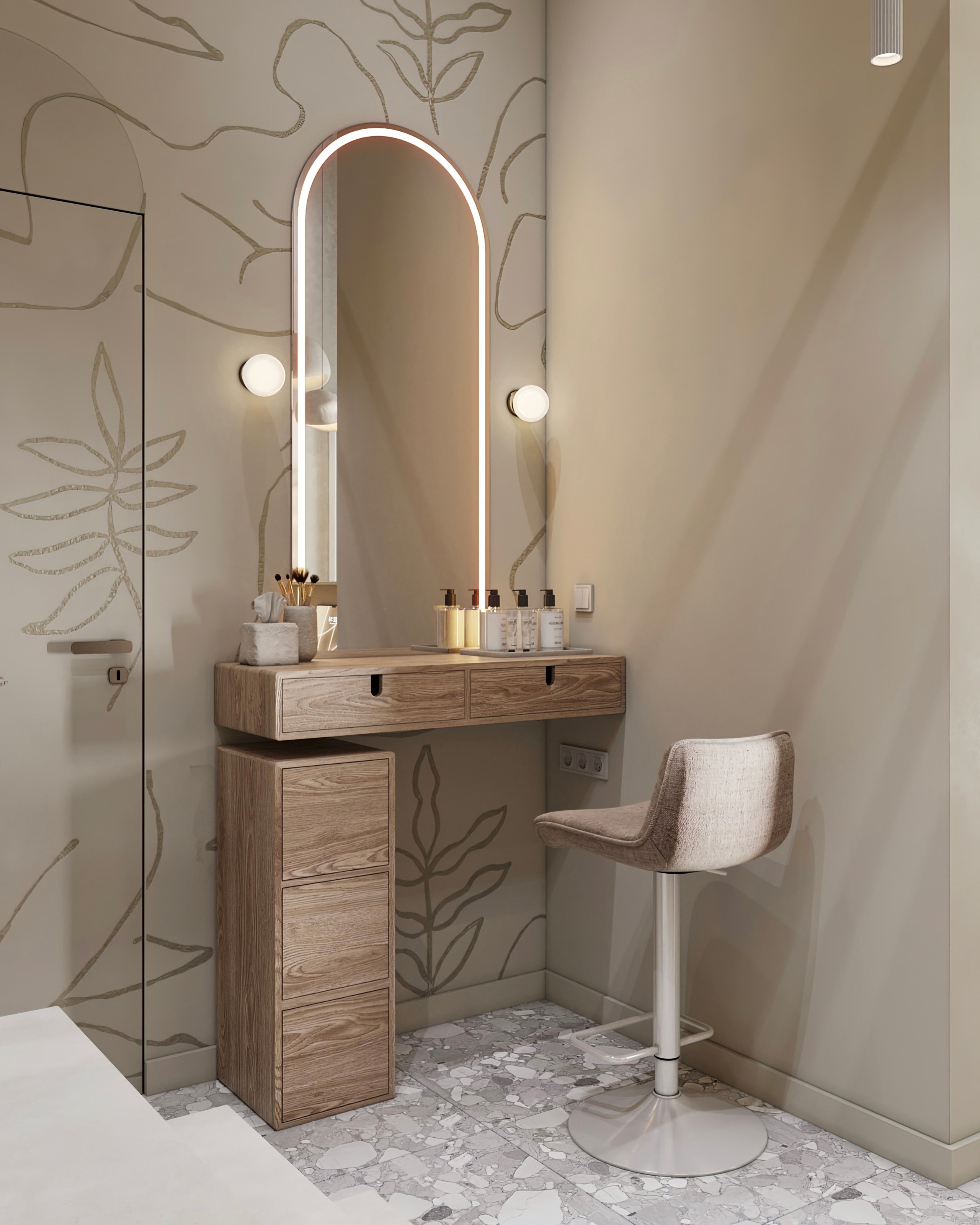 FACIAL BEAUTY STUDIO. Бастракова Валерия — дизайнер интерьера с архитектурным образованием