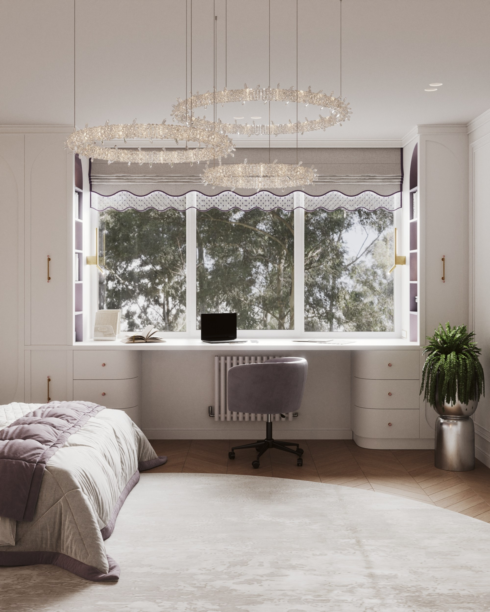 Veernaya |childrenroom | 2026. 3D Визуализация интерьера