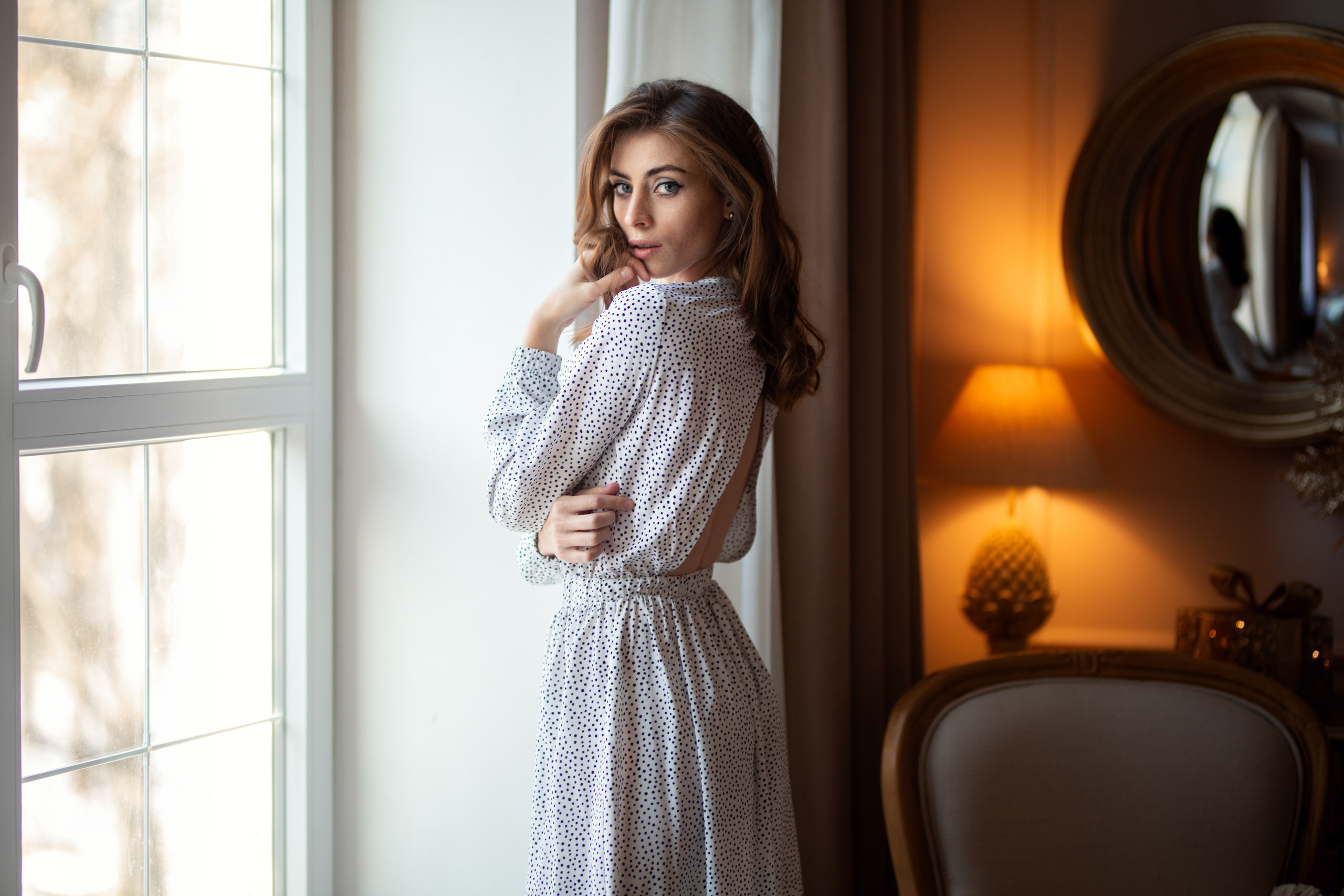 Новогодний фотосет в интерьерной студии с Надеждой в формате для «себя»