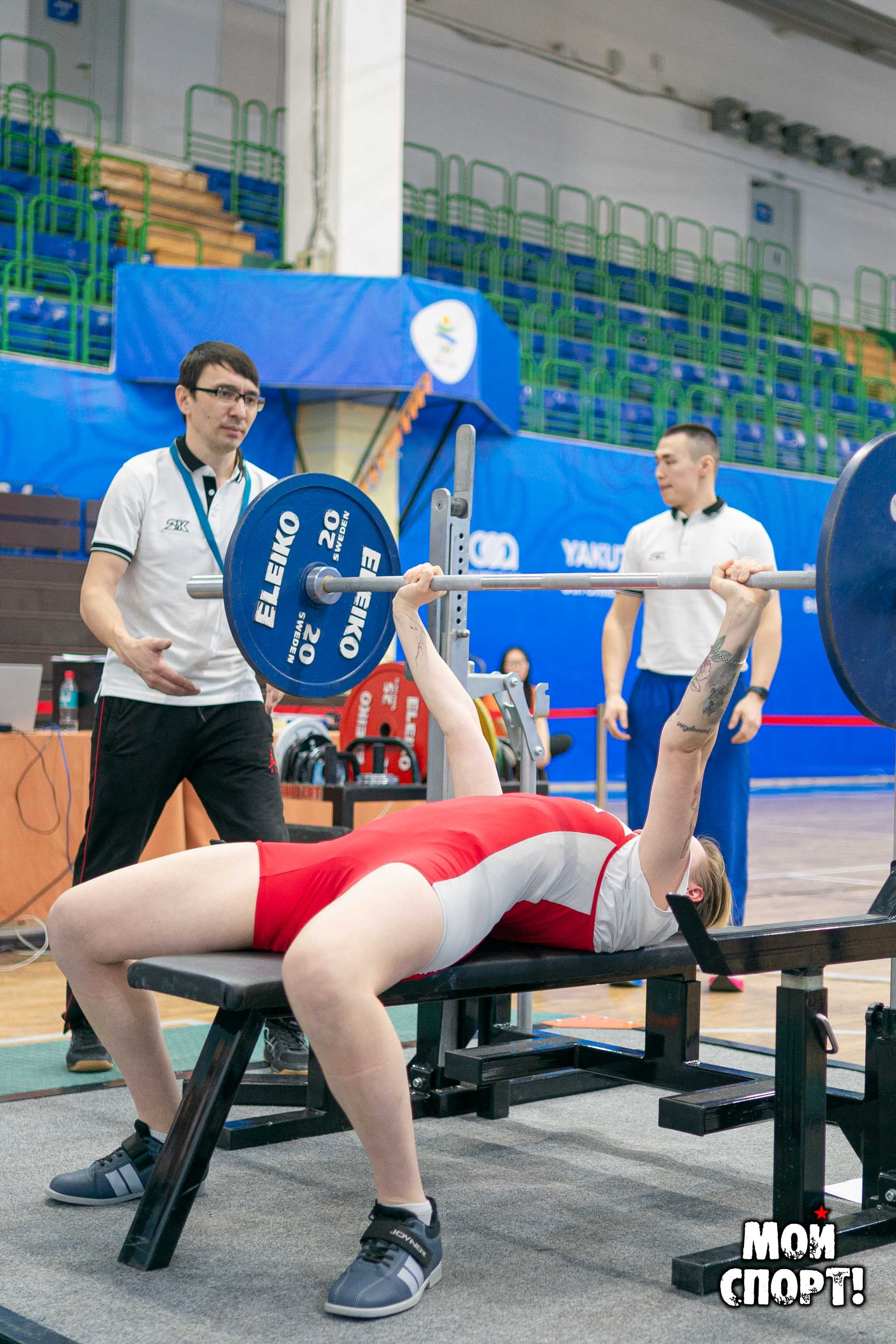 Чемпионат России по пауэрлифтигу 2025. Спорт слепых. Студия «Мой Спорт!» — все о спорте в Якутии