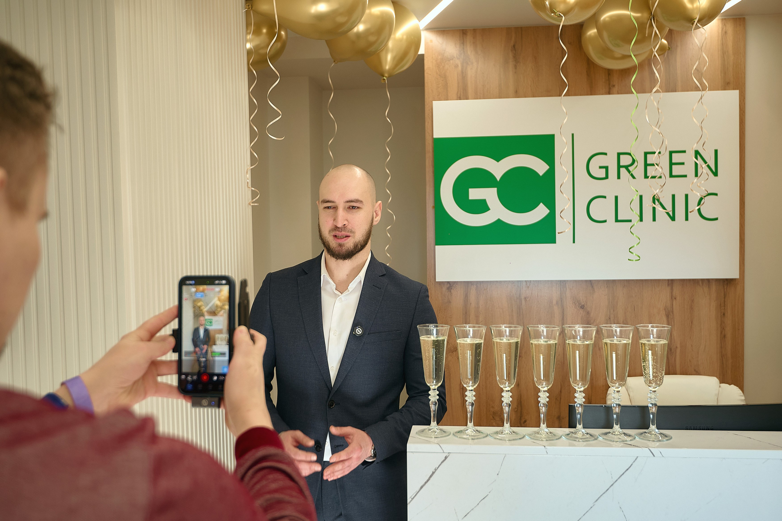 Открытие стоматологической клиники «Green Clinic». Фотограф Яковлев Роман — Красноярск