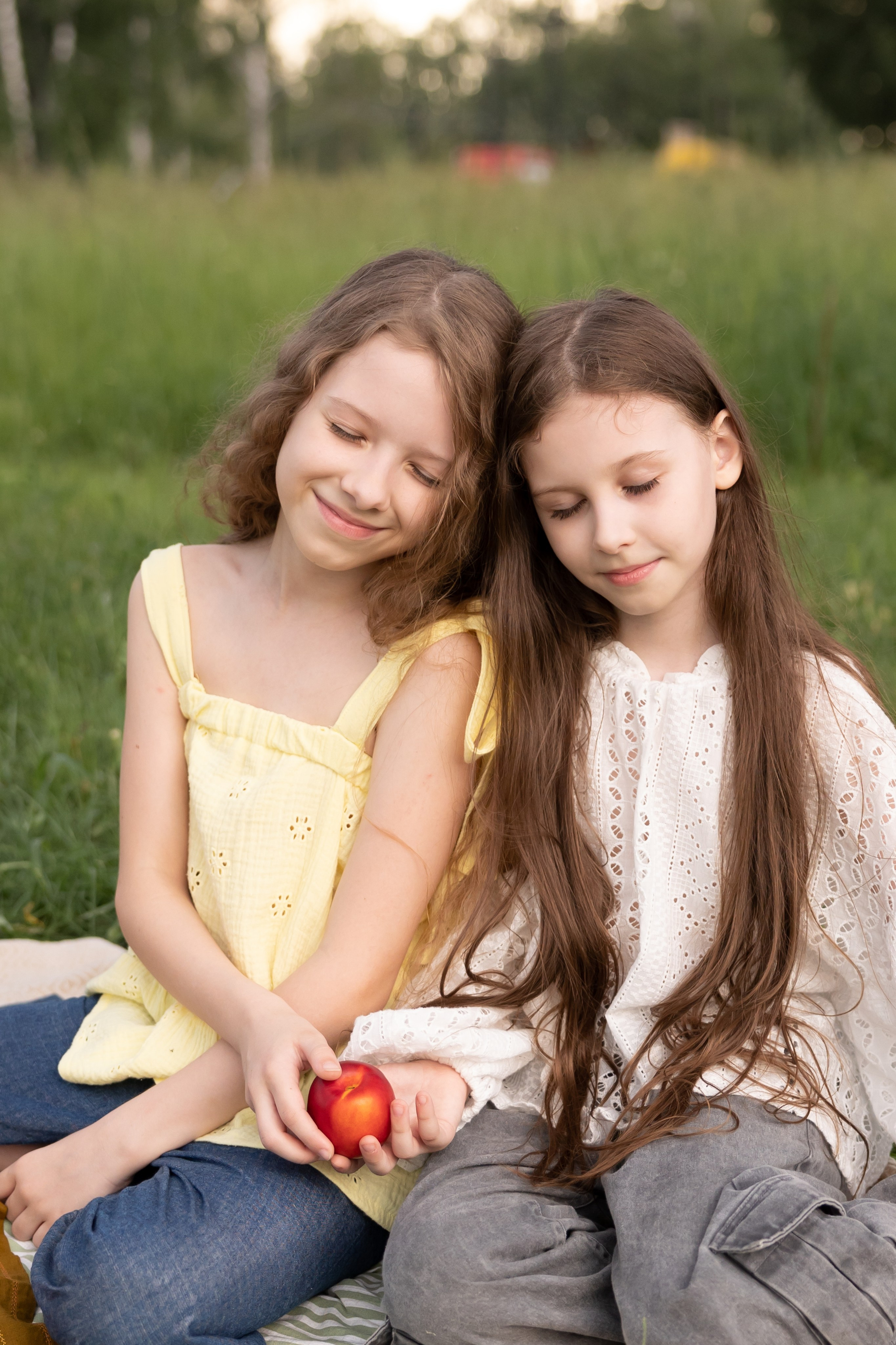 Пикник с педагогом и родителями. Семейный и женский фотограф, стильный репортаж в г. Новосибирск