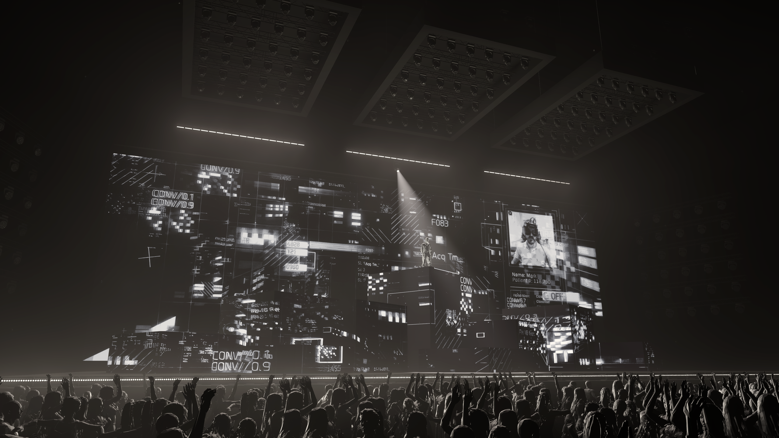 ABOVE THE CITY. OOPS