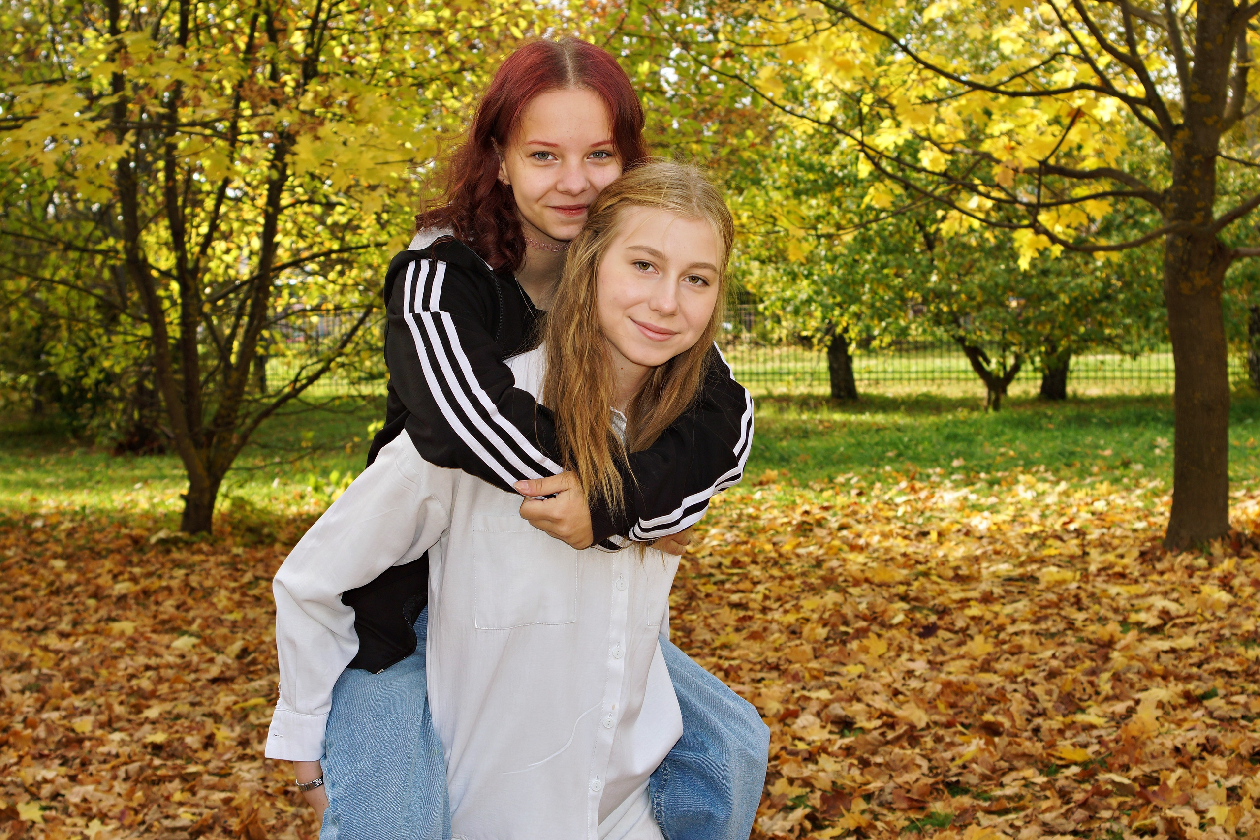 Осенняя фотосессия в школе г. Йошкар-Ола